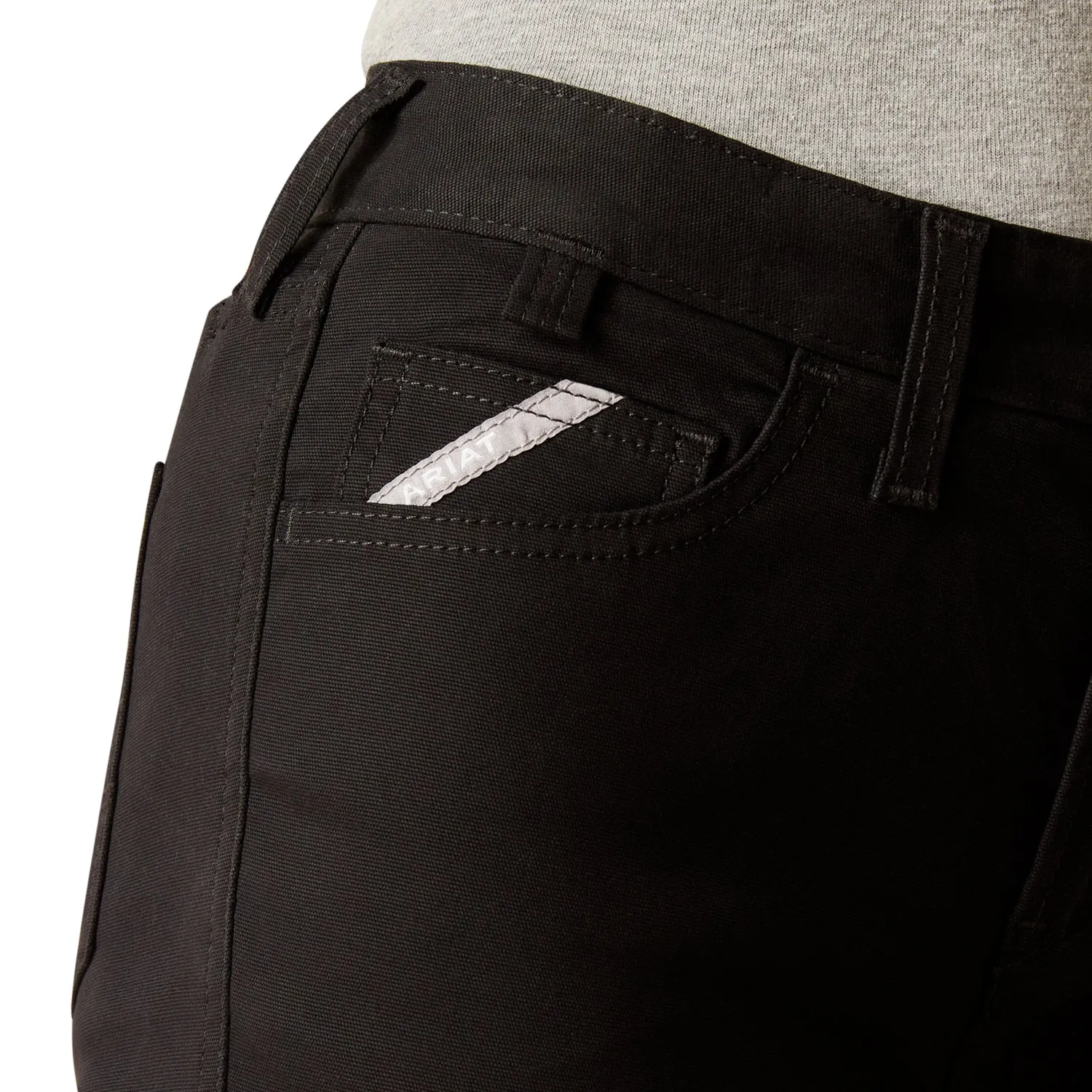 Ariat Men's Rebar Perfect Rise Made Tough Straight Pant sold by Work World product image thumbnail 3