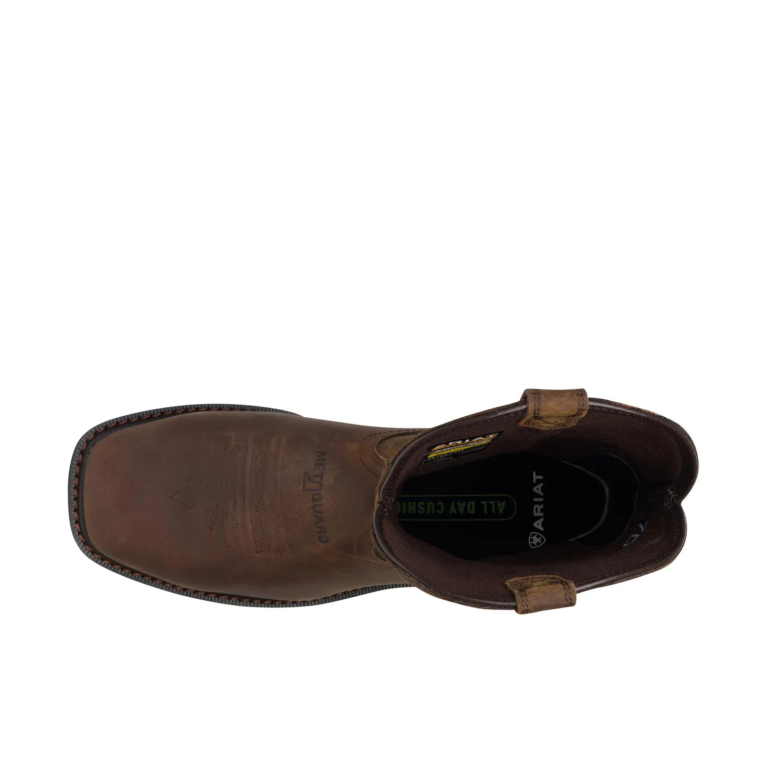 Ariat Men's Groundbreaker Wide Square Toe MetGuard Steel Toe Work Boot sold by Work World product image thumbnail 4