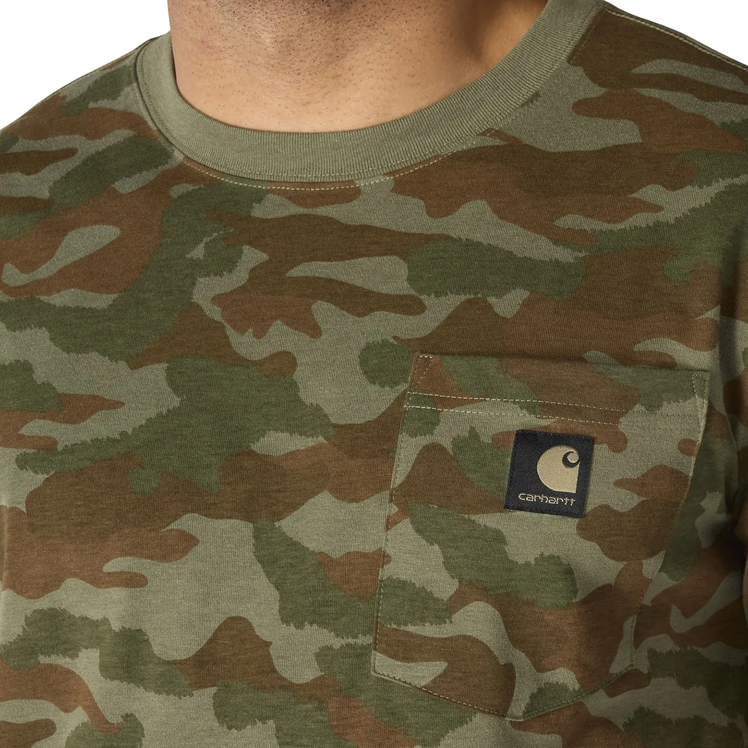 Carhartt Men's Irvine Relaxed Camo T-Shirt sold by Work World product image thumbnail 4
