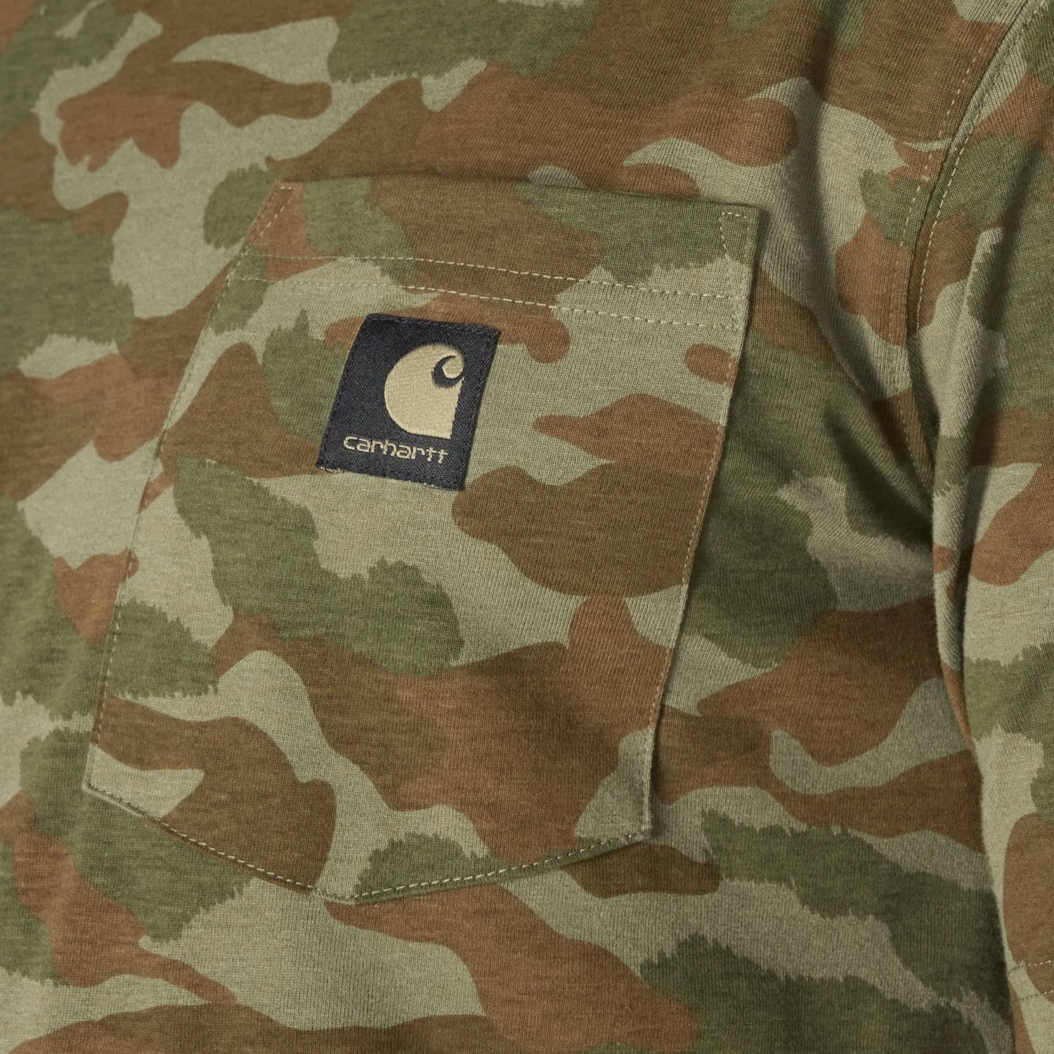 Carhartt Men's Irvine Relaxed Camo T-Shirt sold by Work World product image thumbnail 5