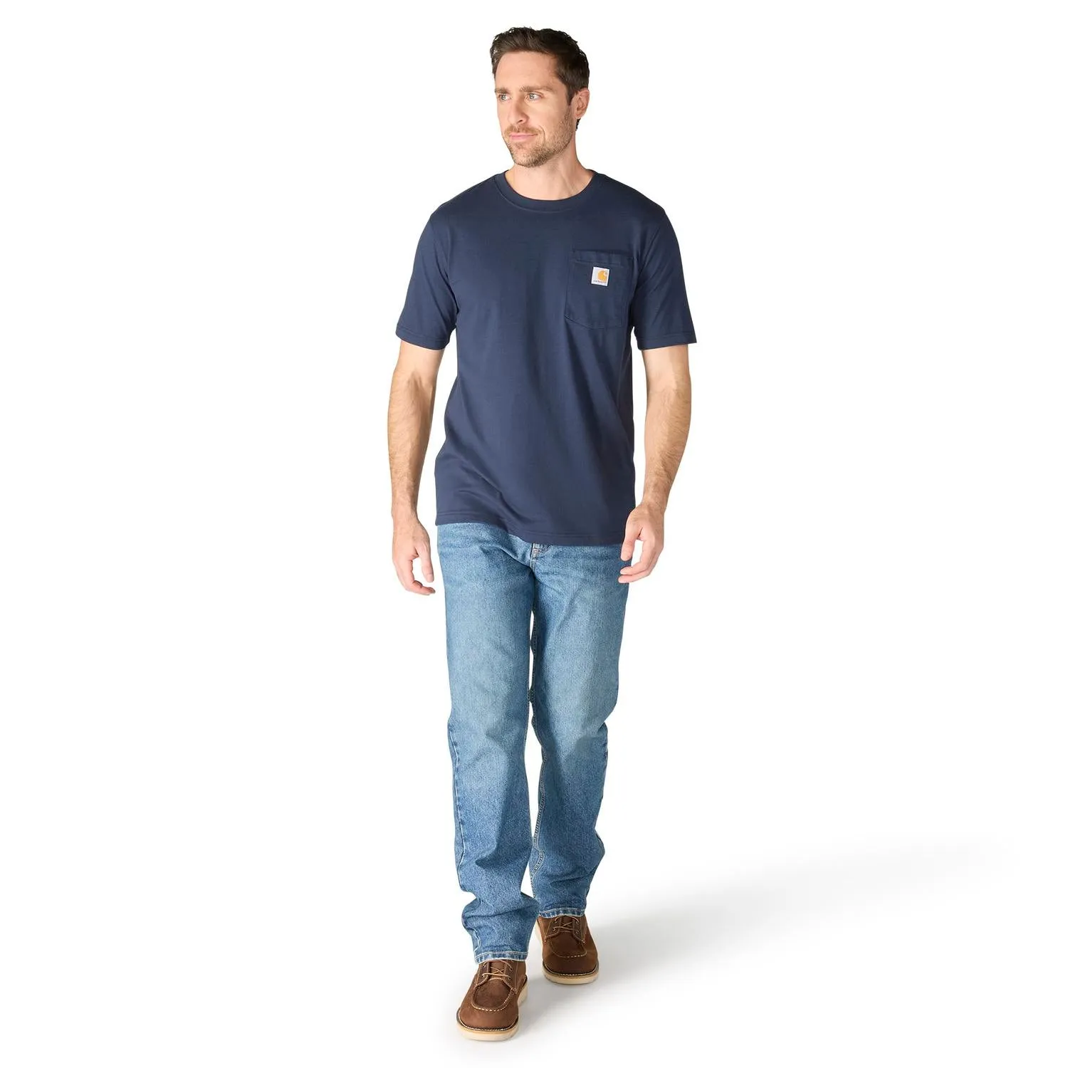 Carhartt Men's Irvine Relaxed C Logo T-Shirt sold by Work World product image thumbnail 5