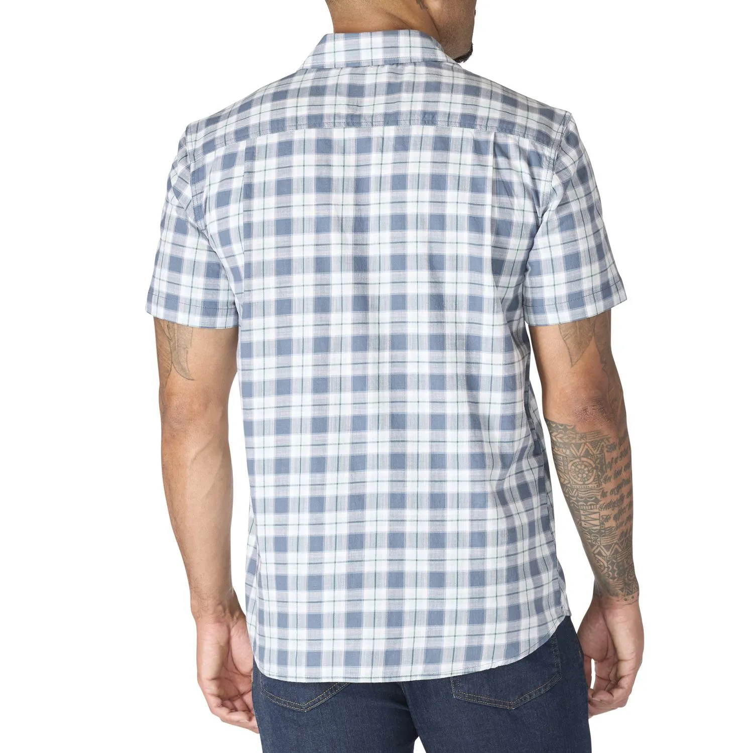 Carhartt Men's Bozeman Relaxed Short Sleeve Plaid Shirt sold by Work World product image thumbnail 2