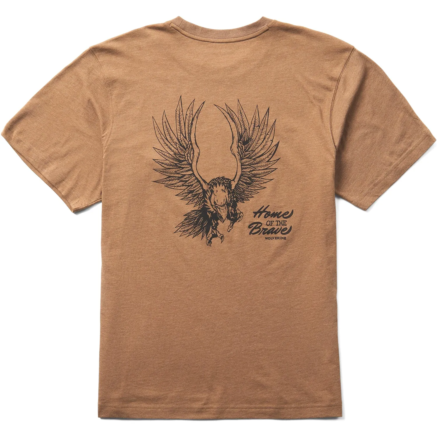 Wolverine Men's Classic Short Sleeve Graphic Tee sold by Work World product image thumbnail 5