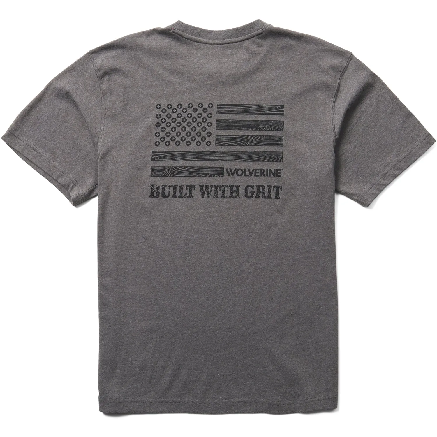 Wolverine Men's Classic Short Sleeve Graphic Tee sold by Work World product image thumbnail 2