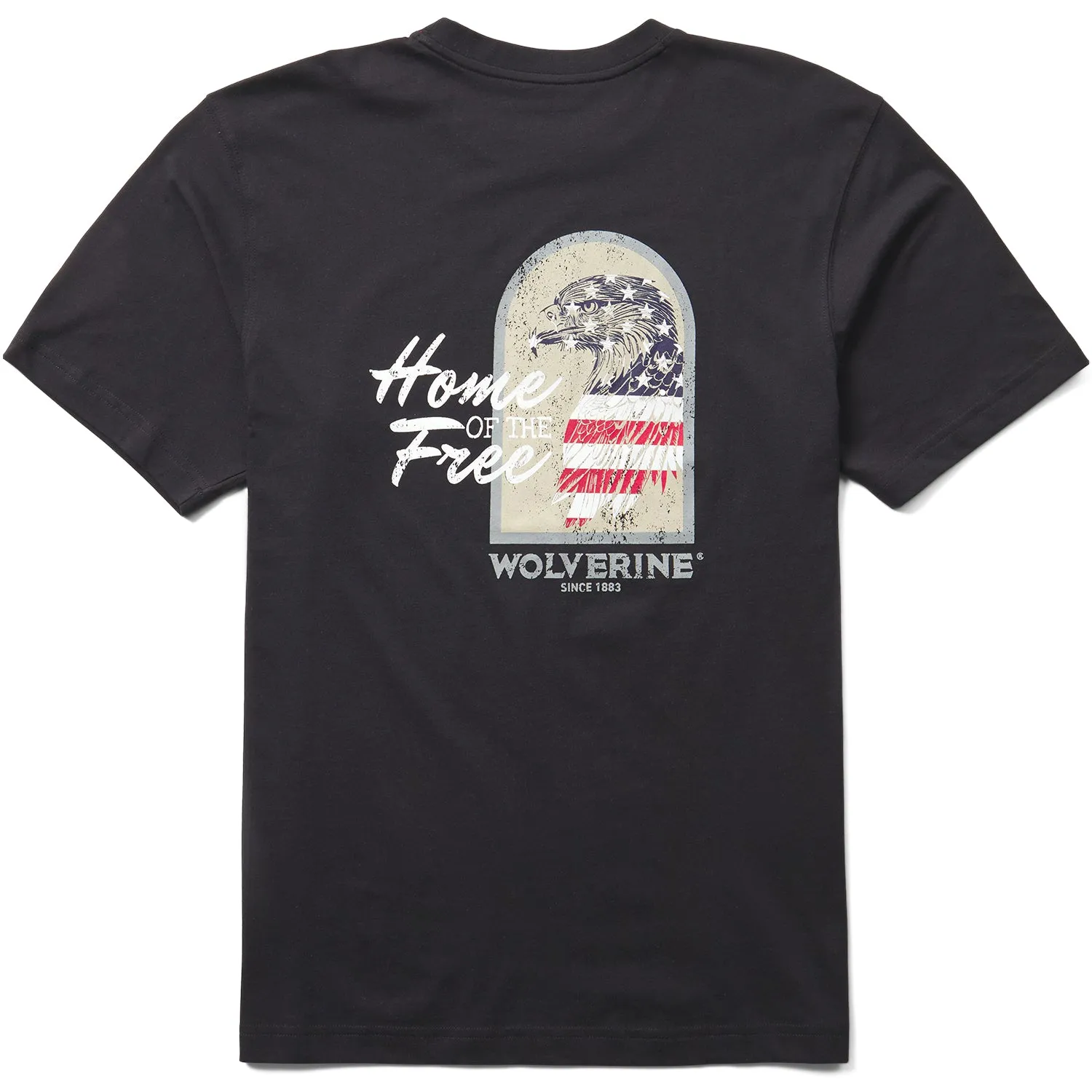 Wolverine Men's Classic Short Sleeve Graphic Tee sold by Work World