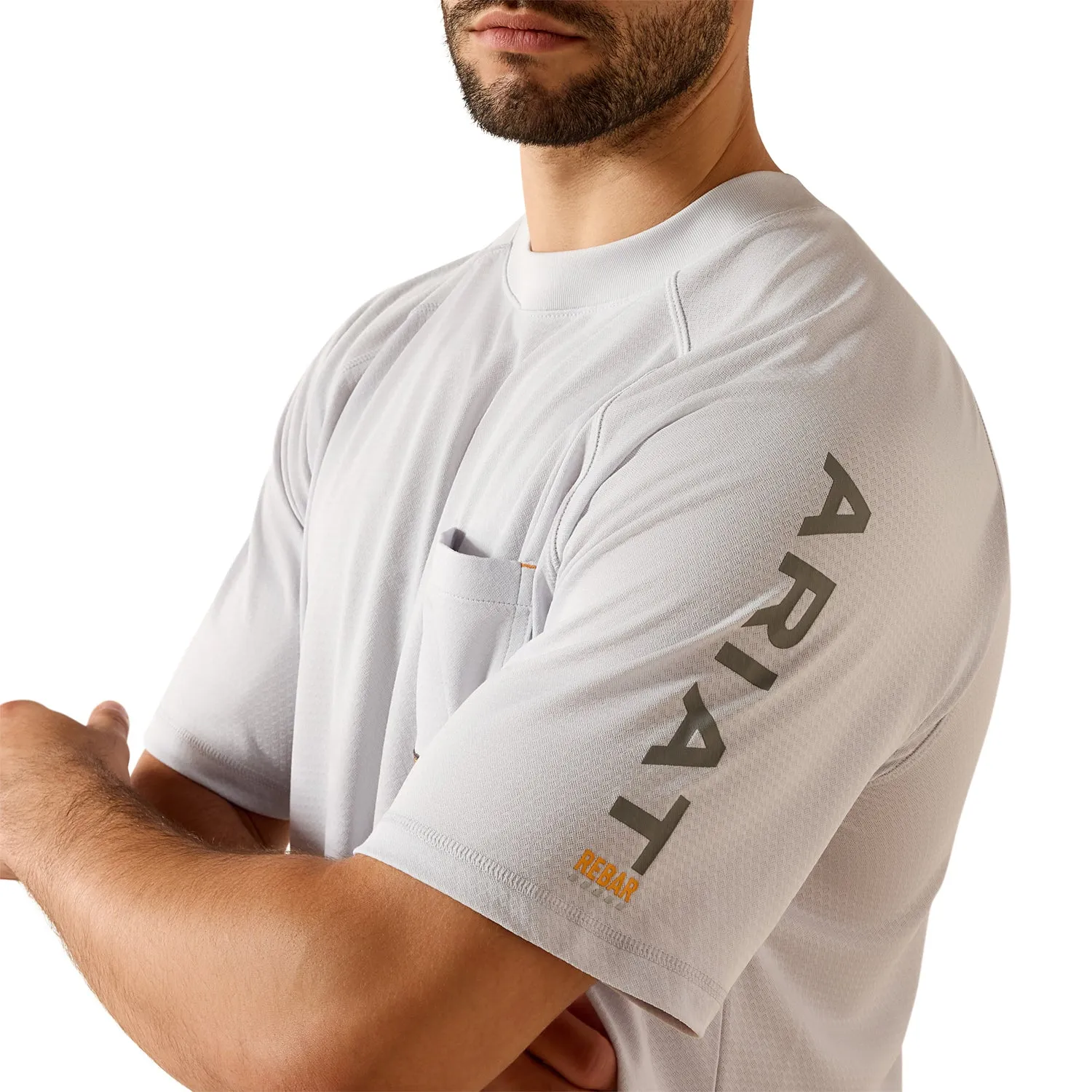 Ariat Men's Rebar Heat Fighter T-Shirt sold by Work World product image thumbnail 3