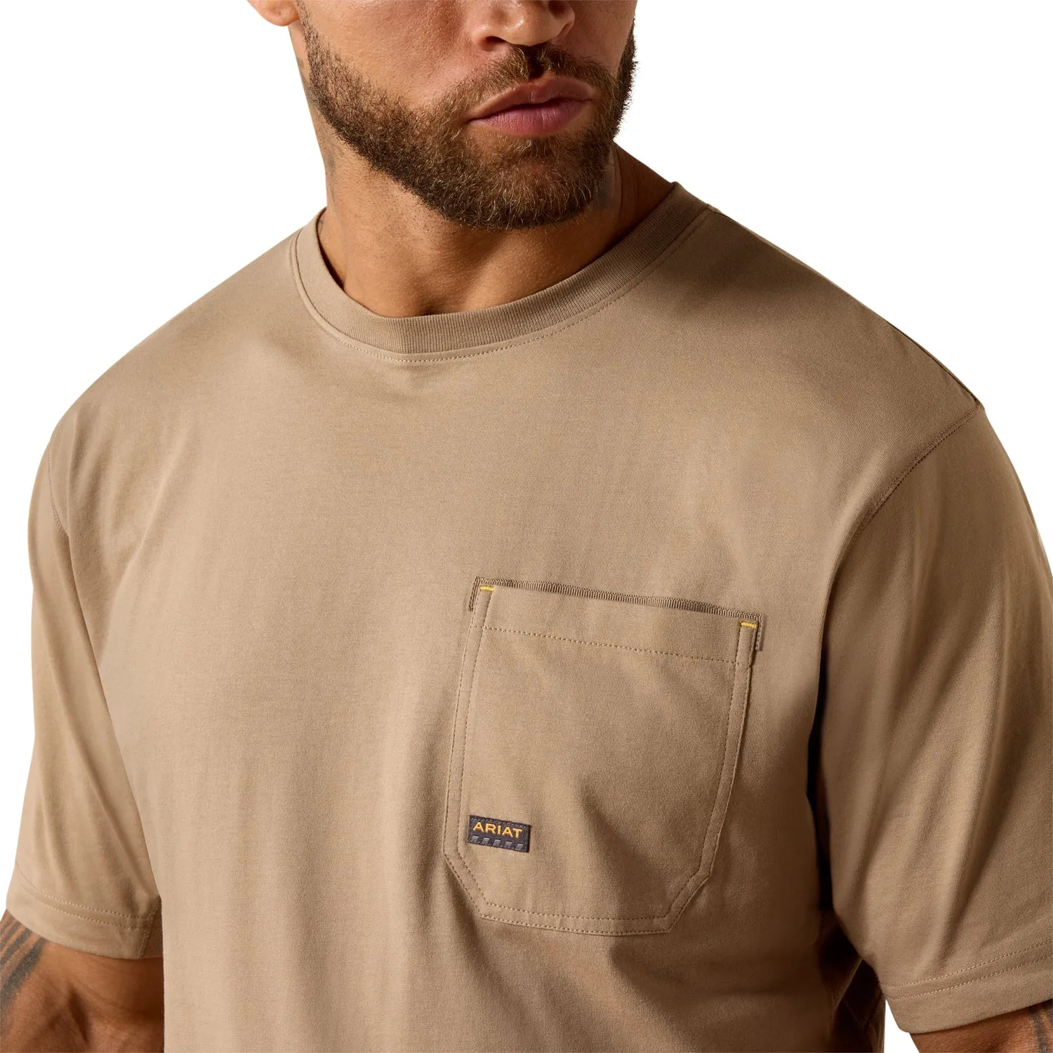 Ariat Men's Rebar Workman Born For This T-Shirt sold by Work World product image thumbnail 2