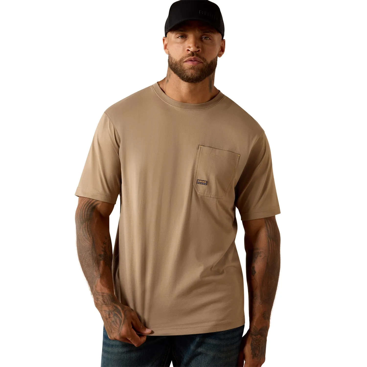 Ariat Men's Rebar Workman Born For This T-Shirt sold by Work World product image thumbnail 3