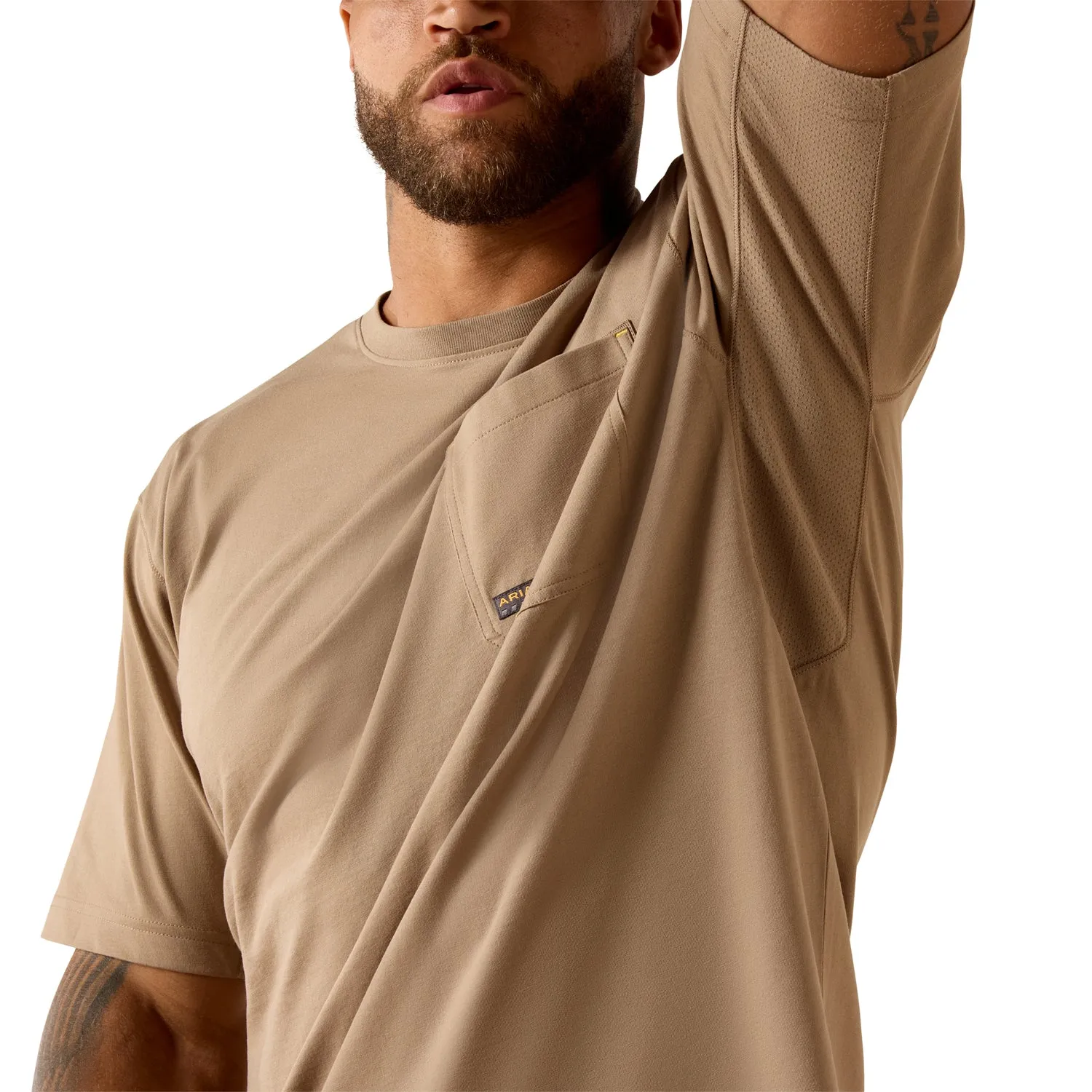 Ariat Men's Rebar Workman Born For This T-Shirt sold by Work World product image thumbnail 5