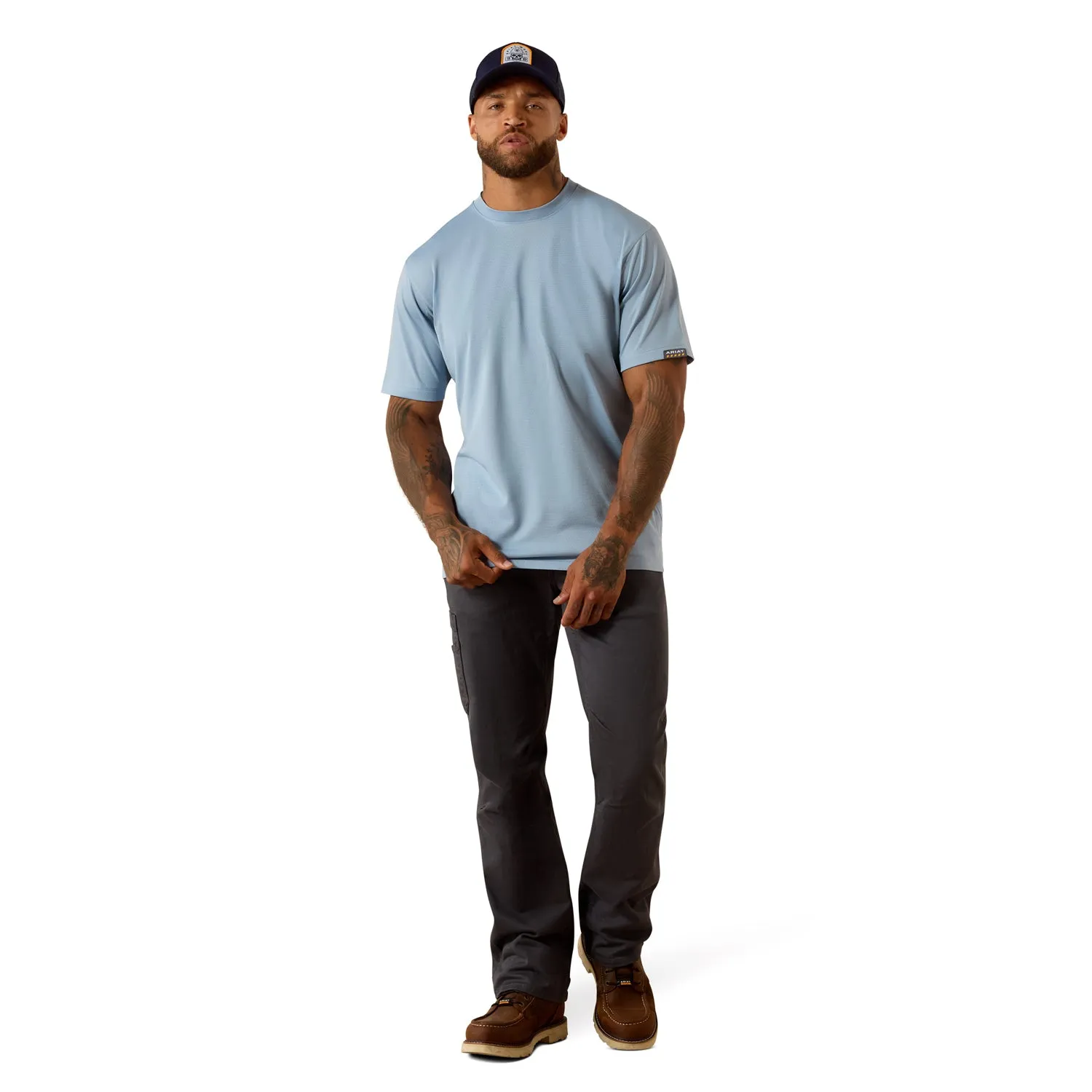 Ariat Men's Rebar Heat Fighter Tool T-Shirt sold by Work World product image thumbnail 4