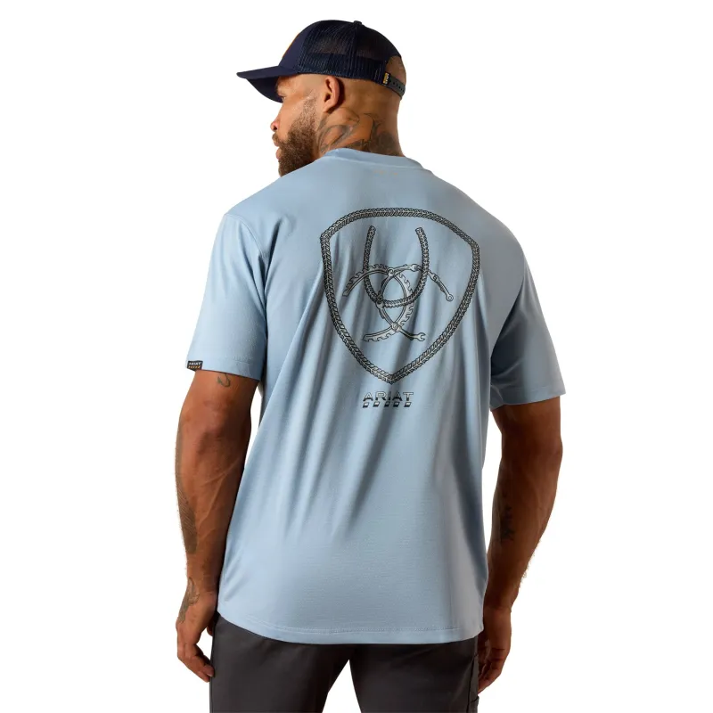 Ariat Men's Rebar Heat Fighter Tool T-Shirt made by Ariat