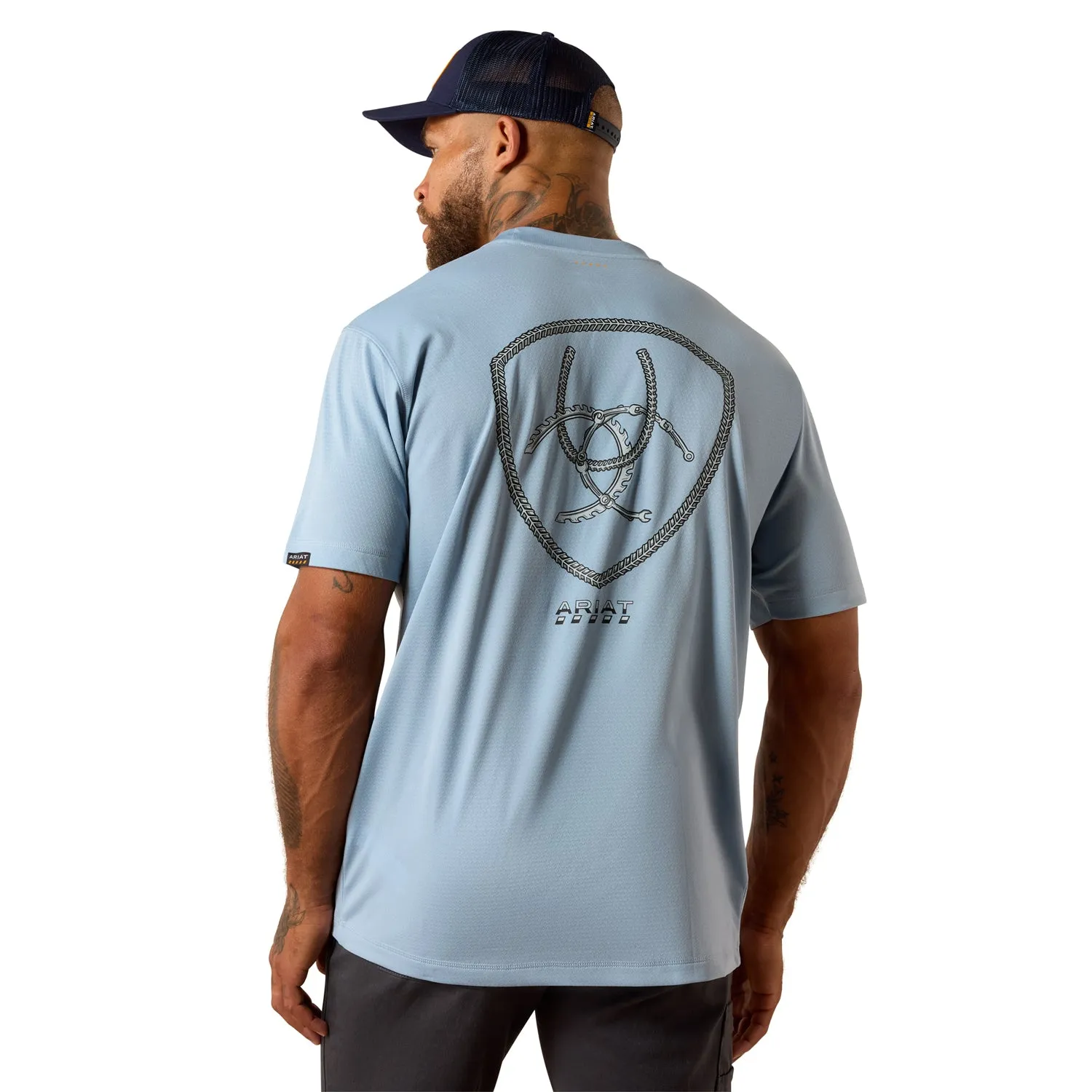 Ariat Men's Rebar Heat Fighter Tool T-Shirt sold by Work World