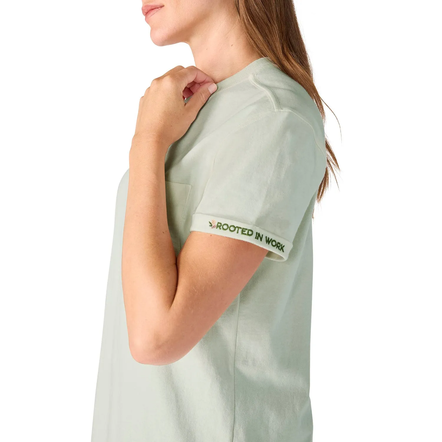 Carhartt Women's Dearborn Loose Floral Pocket T-Shirt sold by Work World product image thumbnail 3