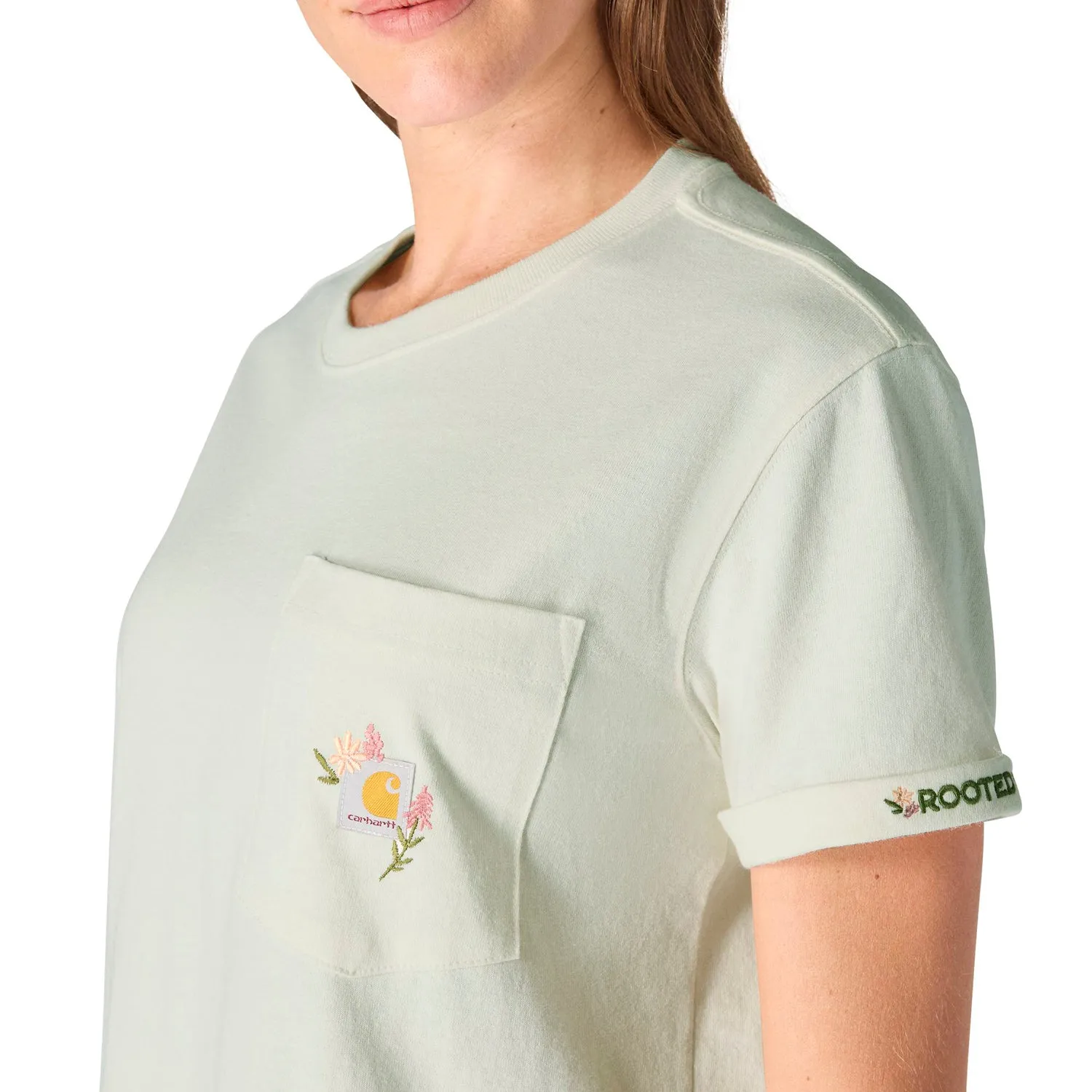 Carhartt Women's Dearborn Loose Floral Pocket T-Shirt sold by Work World product image thumbnail 5