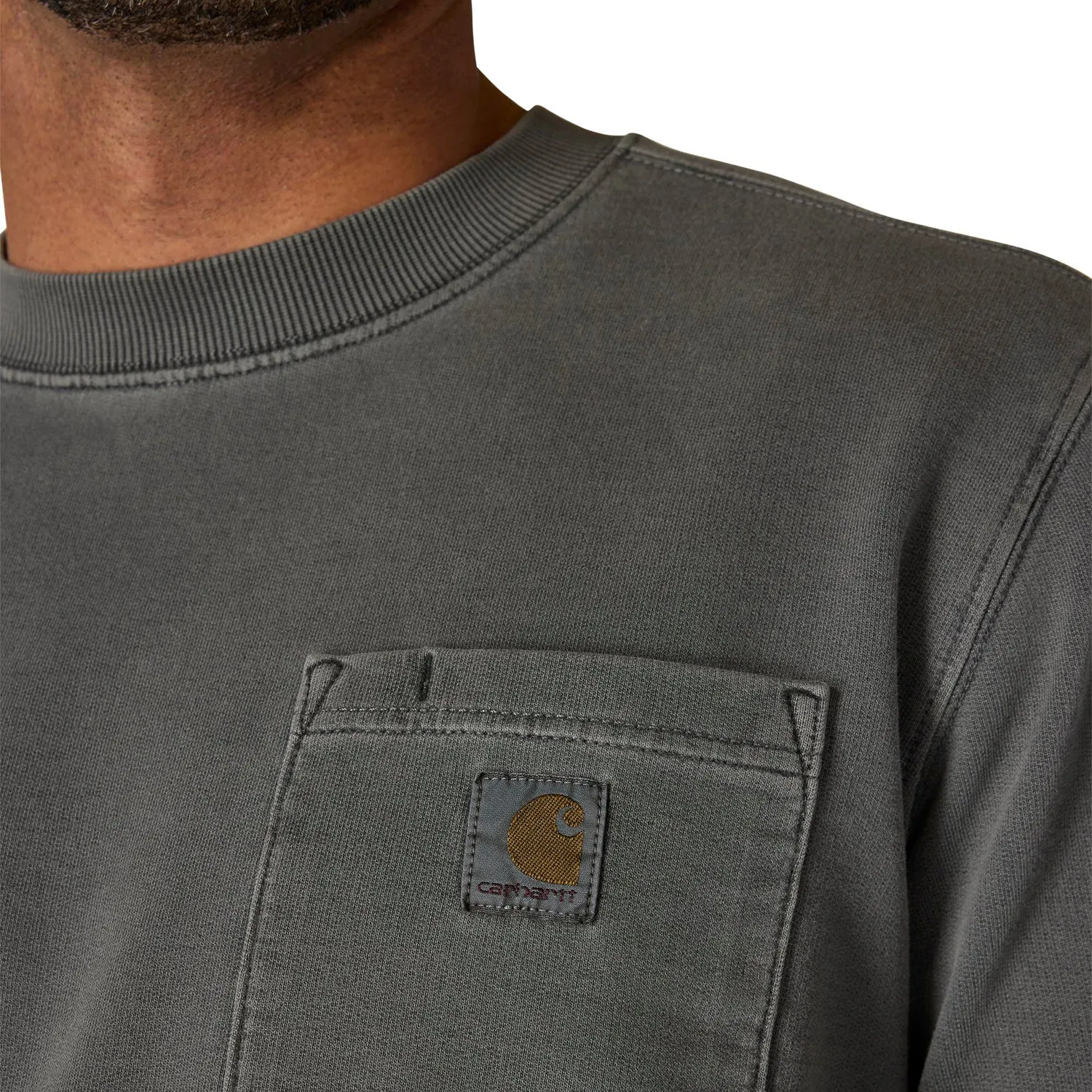 Carhartt Men's Durham Garment Dyed Crewneck Sweatshirt sold by Work World product image thumbnail 5