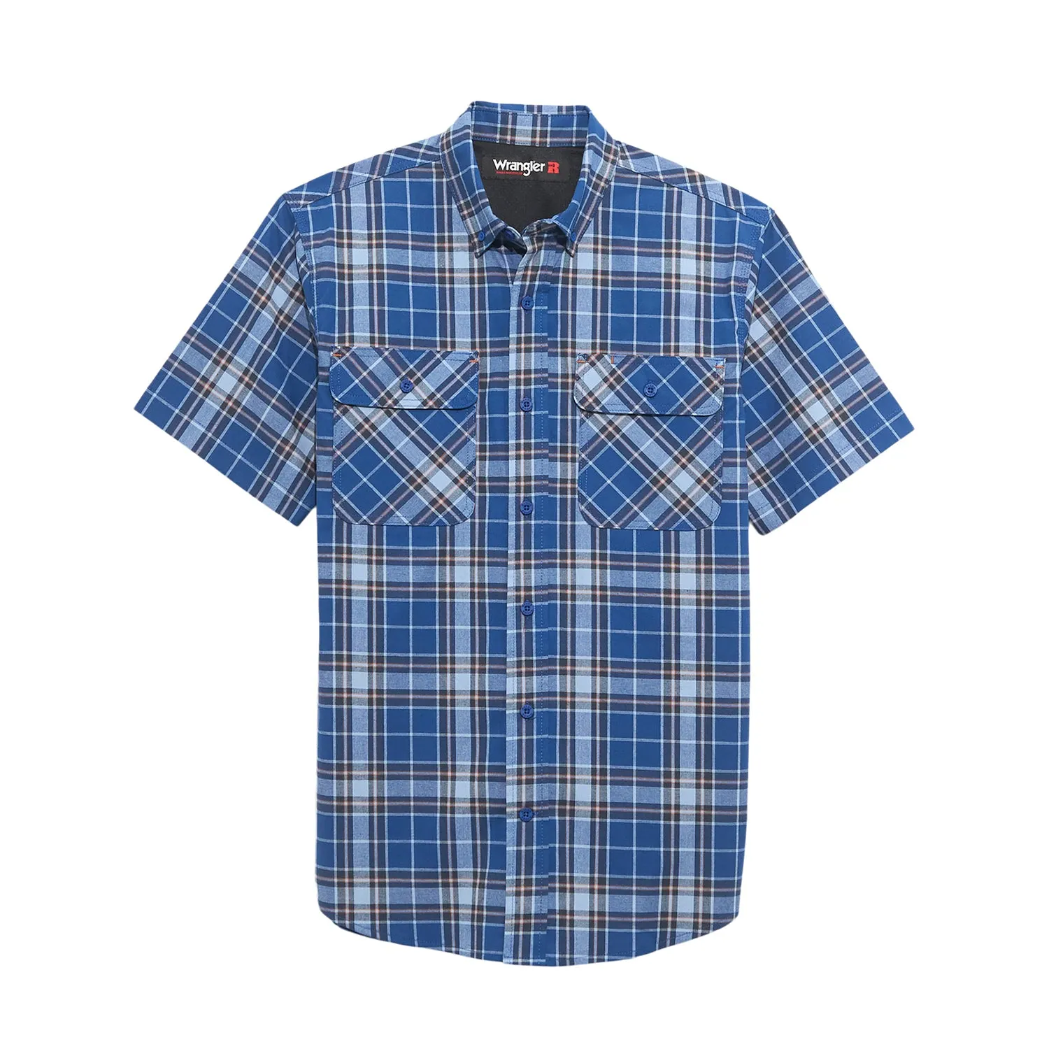 Wrangler Men's RIGGS Workwear® Foreman Plaid Work Shirt sold by Work World product image thumbnail 5