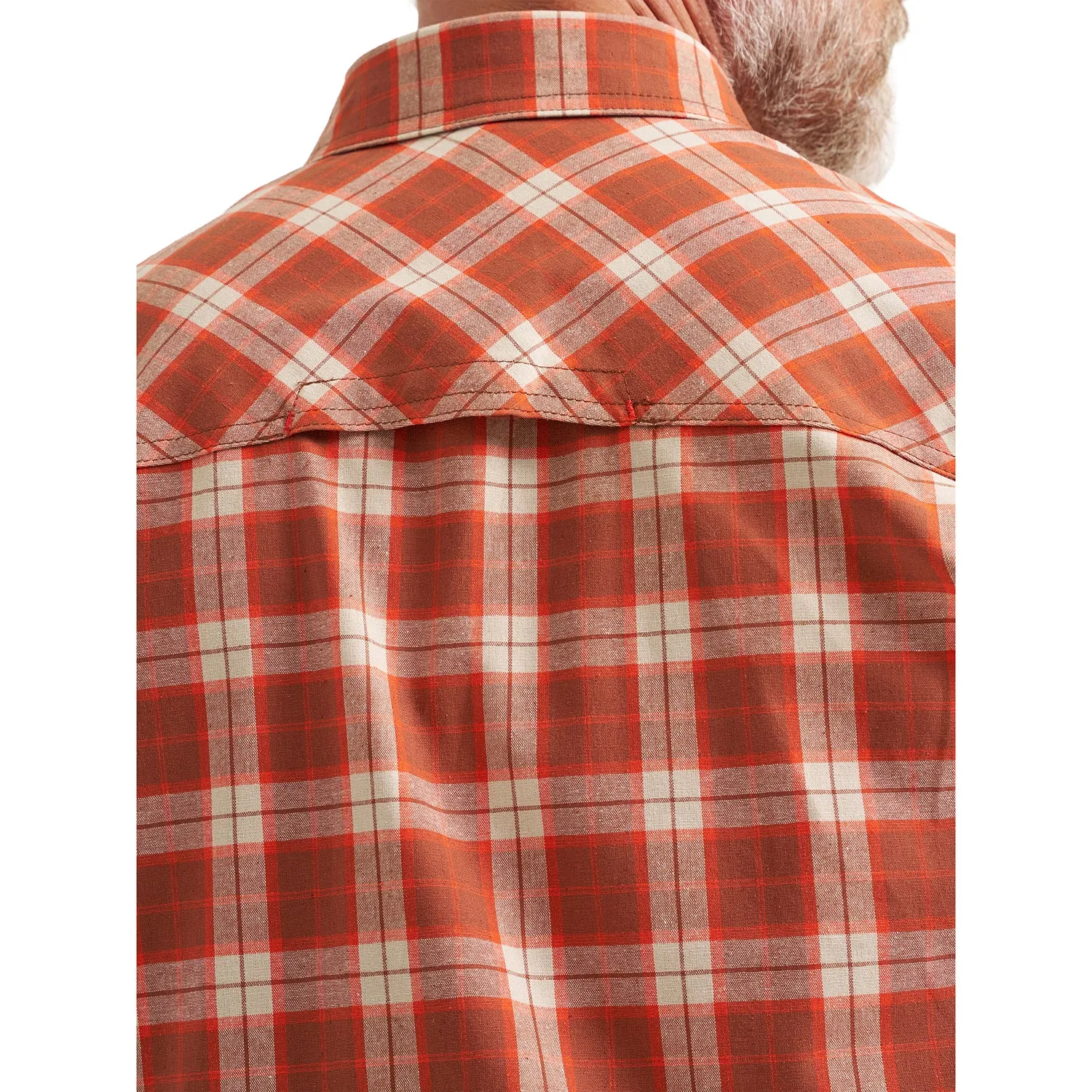 Wrangler Men's RIGGS Workwear® Foreman Plaid Work Shirt sold by Work World product image thumbnail 3