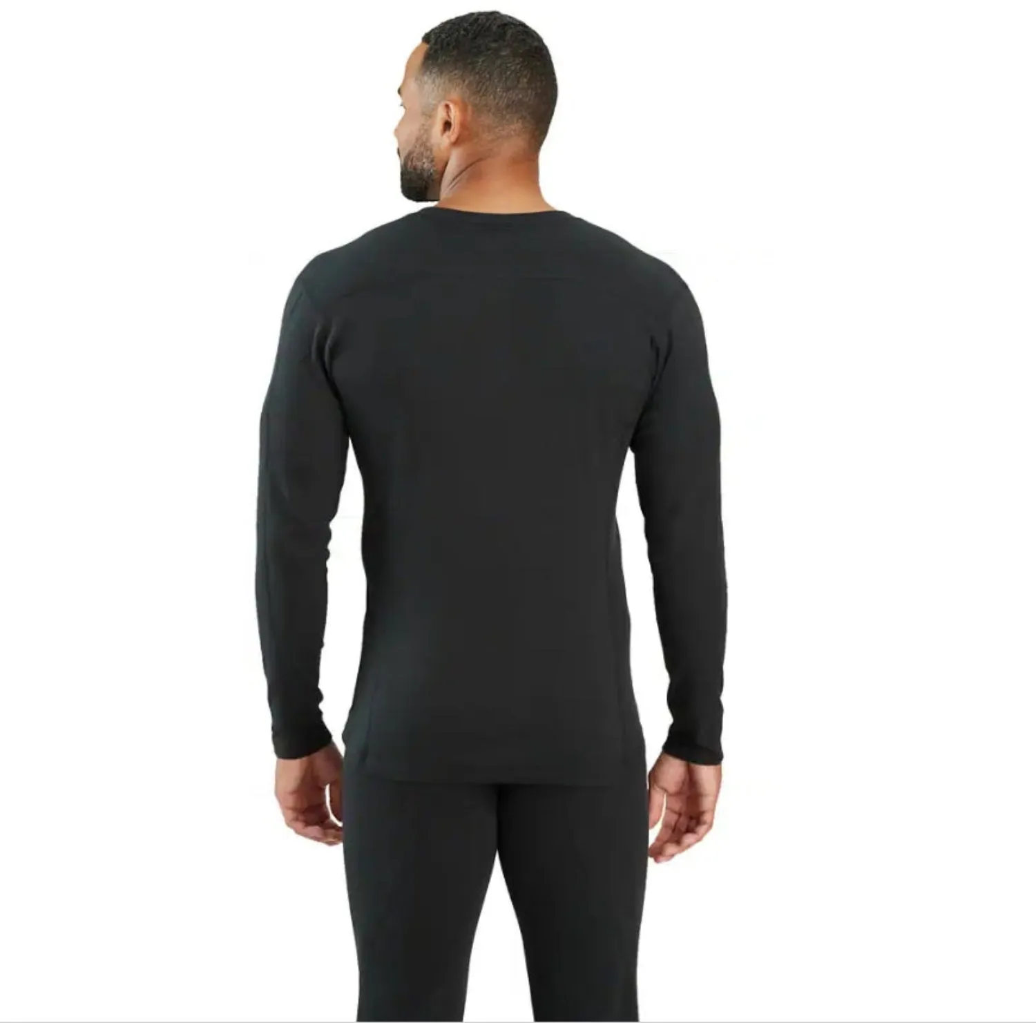Carhartt Men's Midweight Cotton Rib Crewneck Baselayer Long Sleeve Top sold by Work World product image thumbnail 2