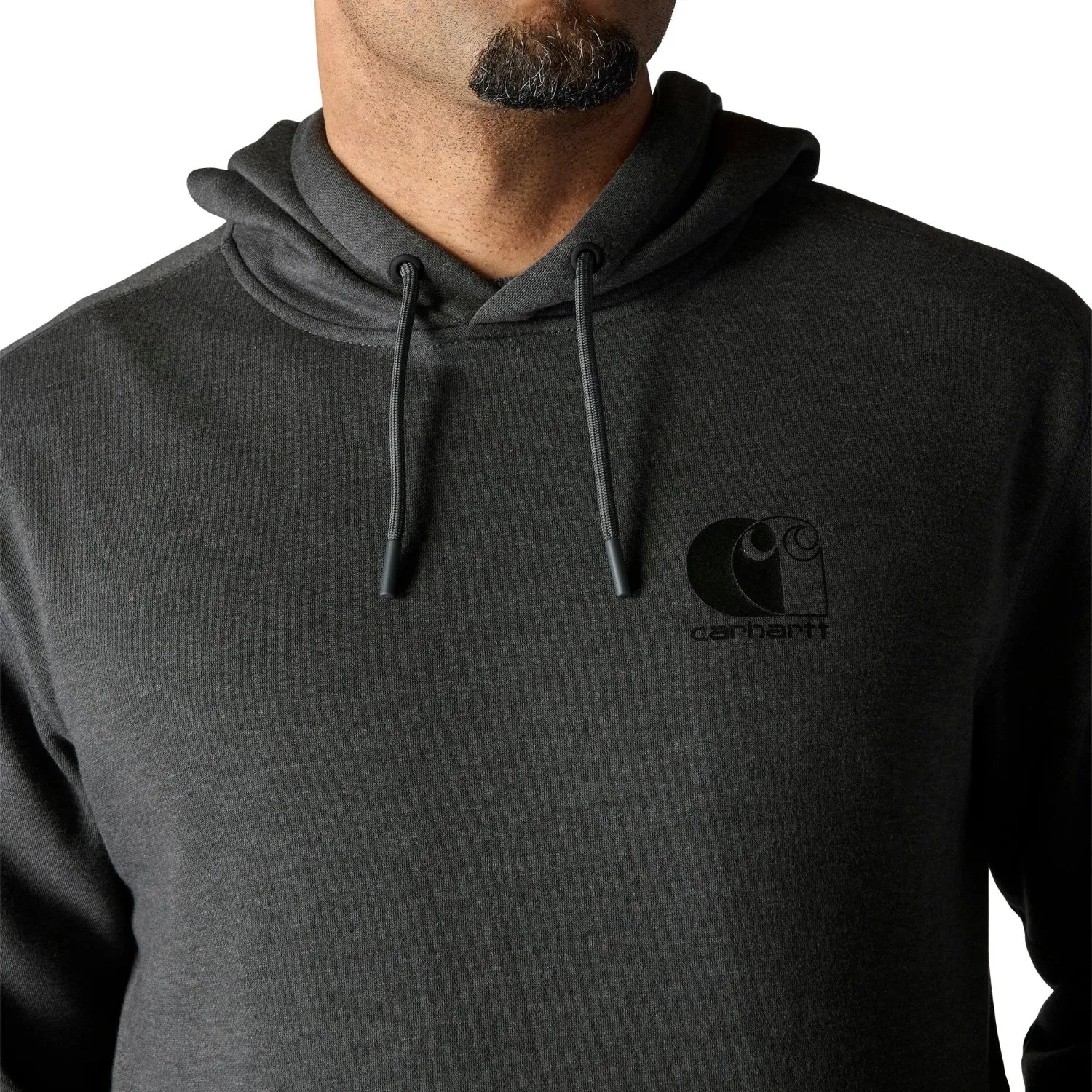 Carhartt Men's Force Relaxed Fit Logo Graphic Sweatshirt sold by Work World product image thumbnail 4