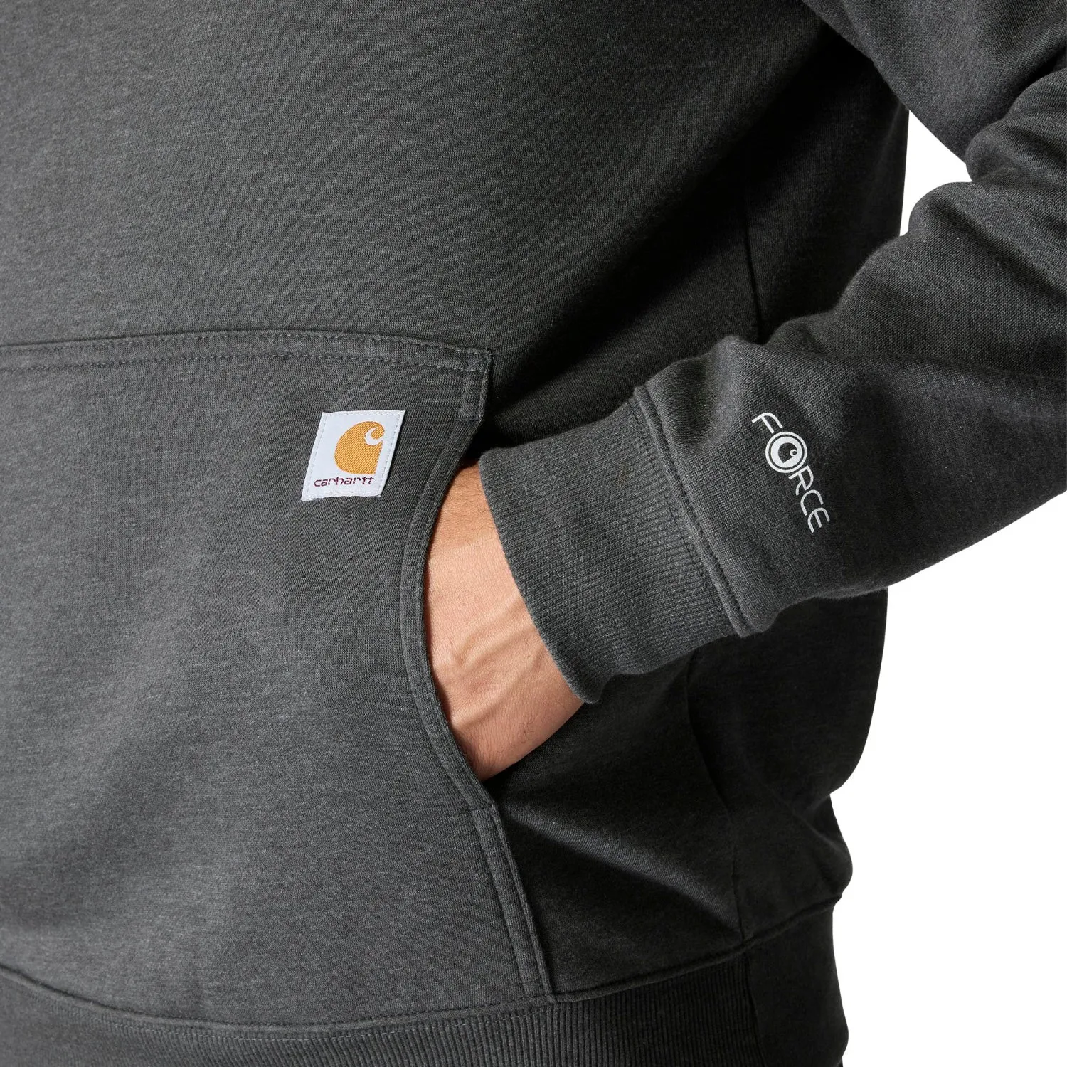 Carhartt Men's Force Relaxed Fit Logo Graphic Sweatshirt sold by Work World product image thumbnail 5