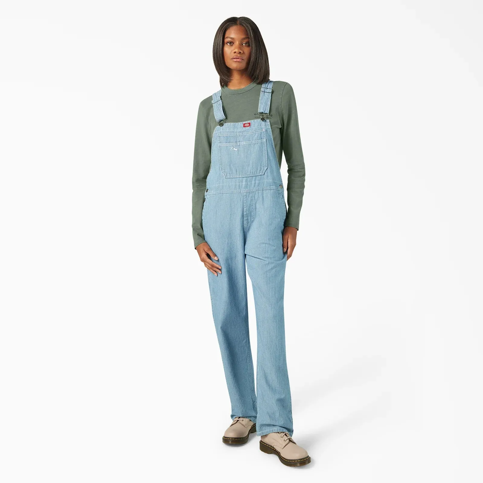 Dickies Women's Relaxed Fit Carpenter Bib sold by Work World product image thumbnail 3