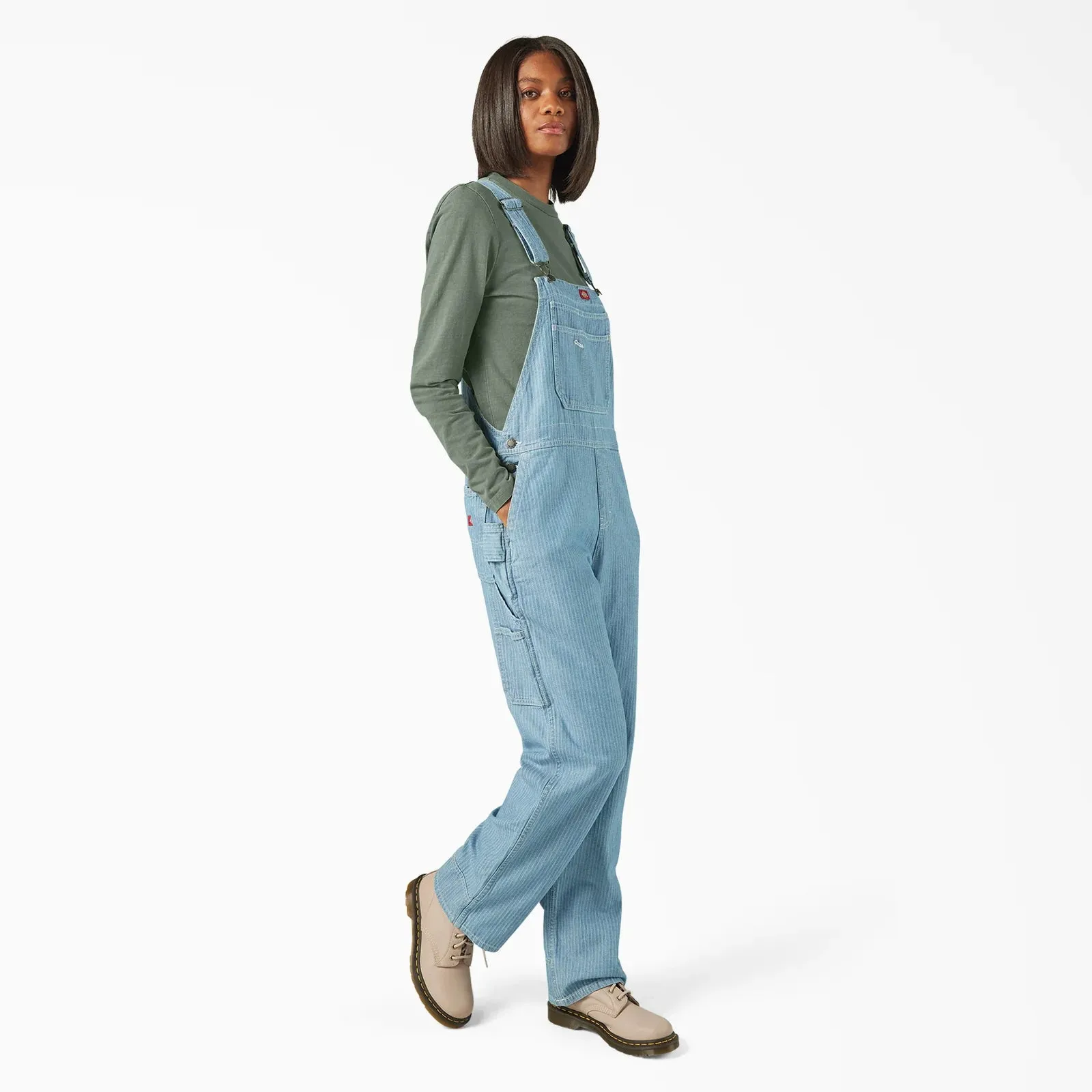 Dickies Women's Relaxed Fit Carpenter Bib sold by Work World product image thumbnail 4