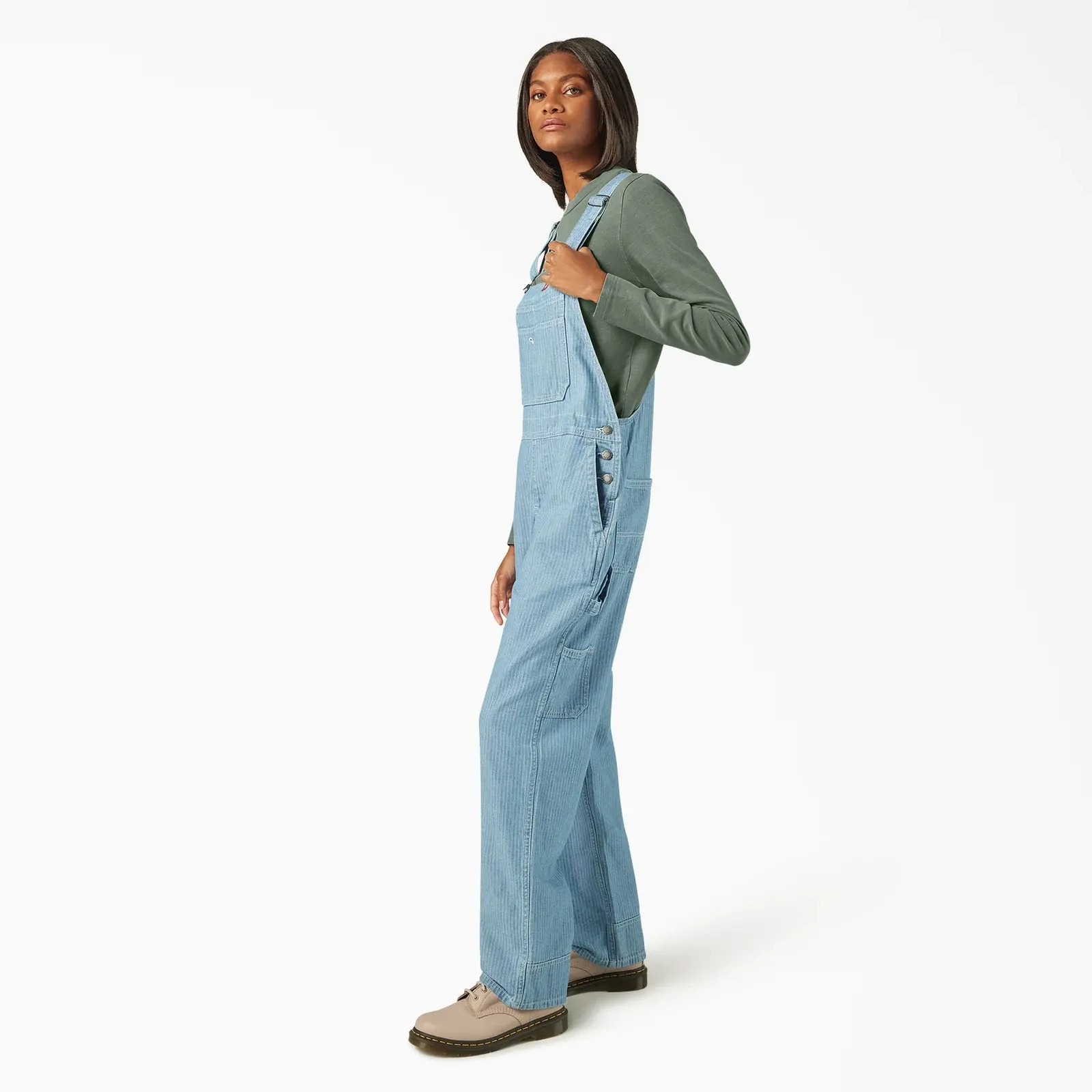 Dickies Women's Relaxed Fit Carpenter Bib sold by Work World product image thumbnail 5