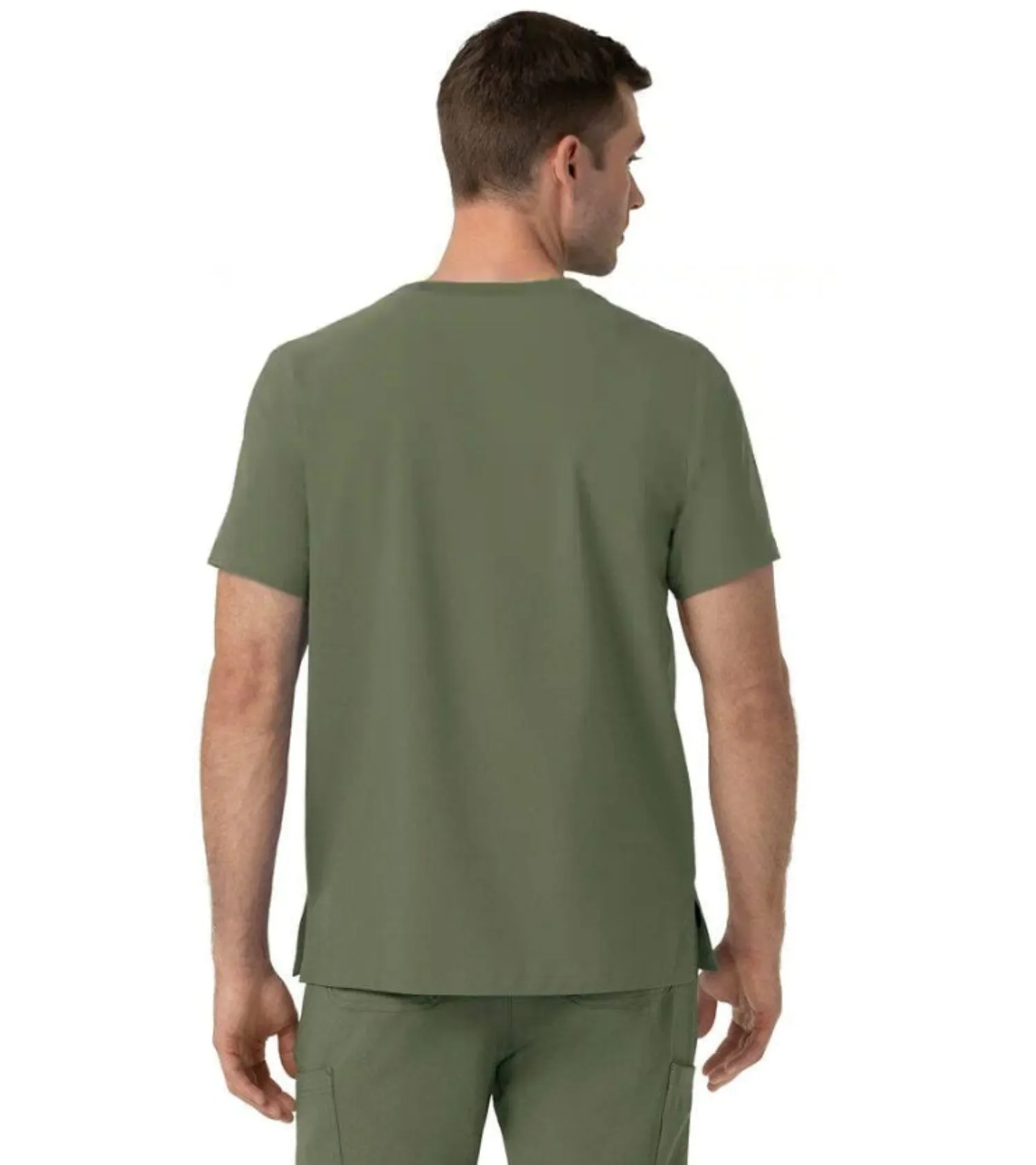 Carhartt Men's Cross Flex Crewneck Pocket Short Sleeve Scrub Top sold by Work World product image thumbnail 4