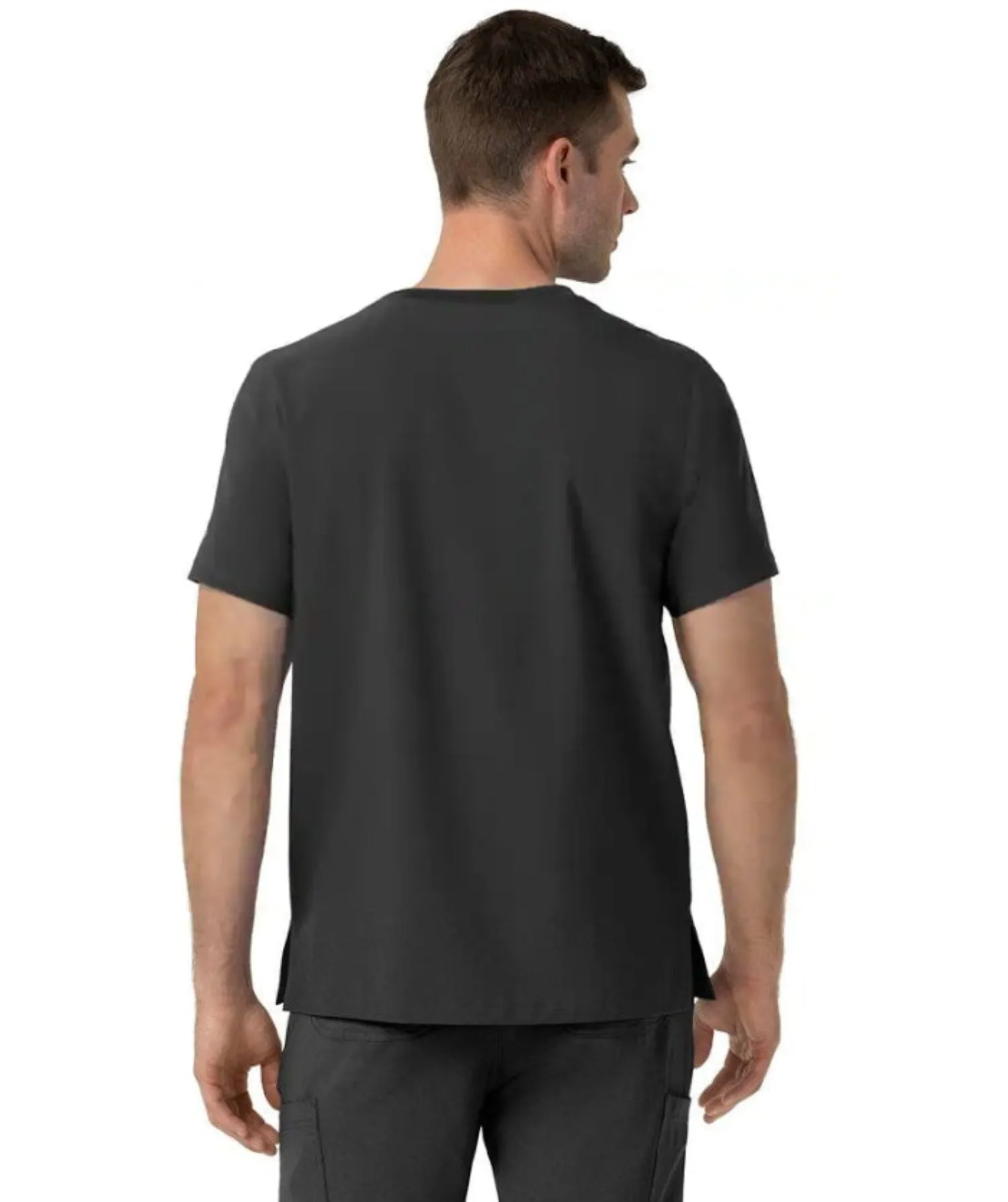 Carhartt Men's Cross Flex Crewneck Pocket Short Sleeve Scrub Top sold by Work World product image thumbnail 2