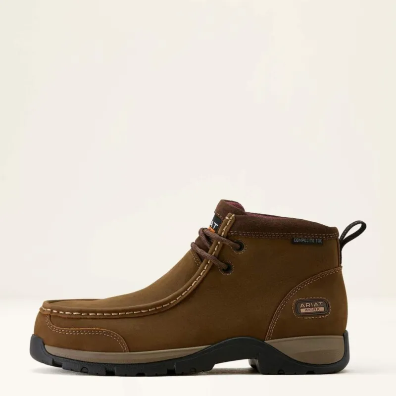 Ariat Women's Edge 4.5" Moc Comp Toe Work Boot made by Ariat