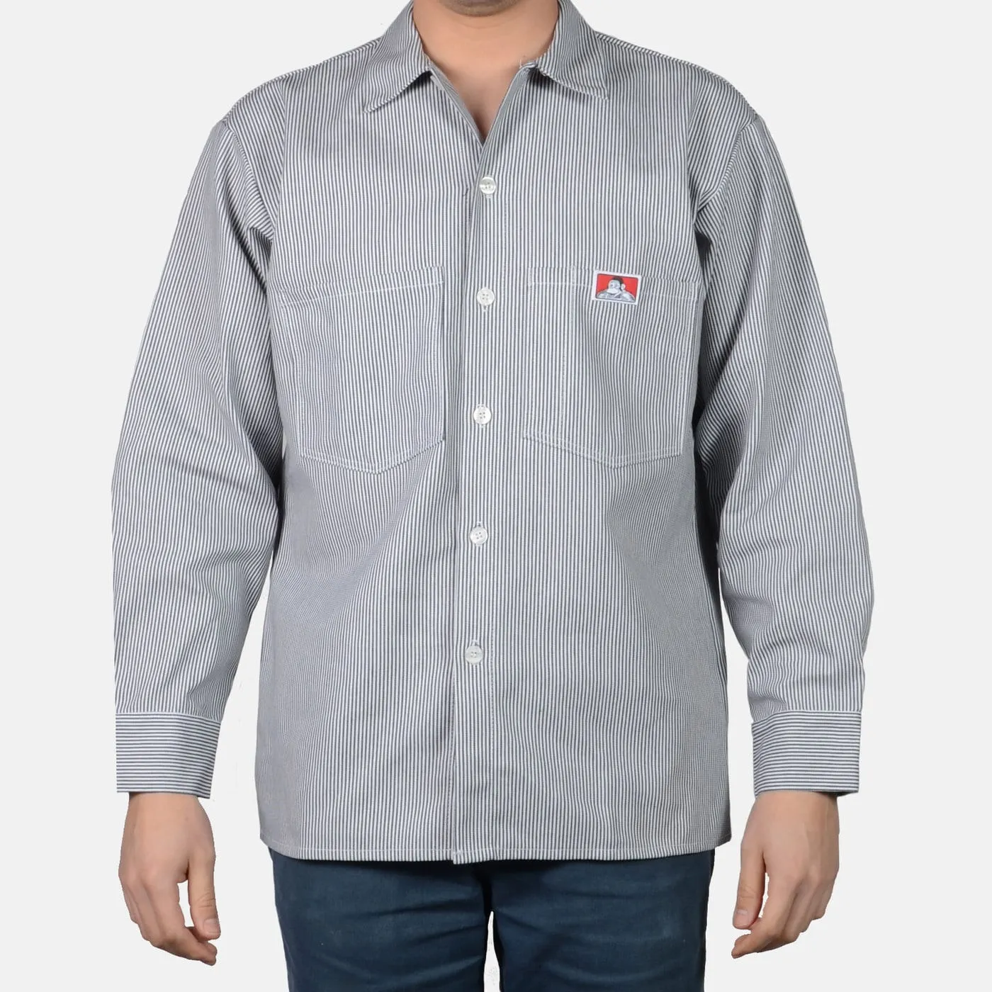 Ben Davis Men's Long Sleeve Button-Down Work Shirt sold by Work World