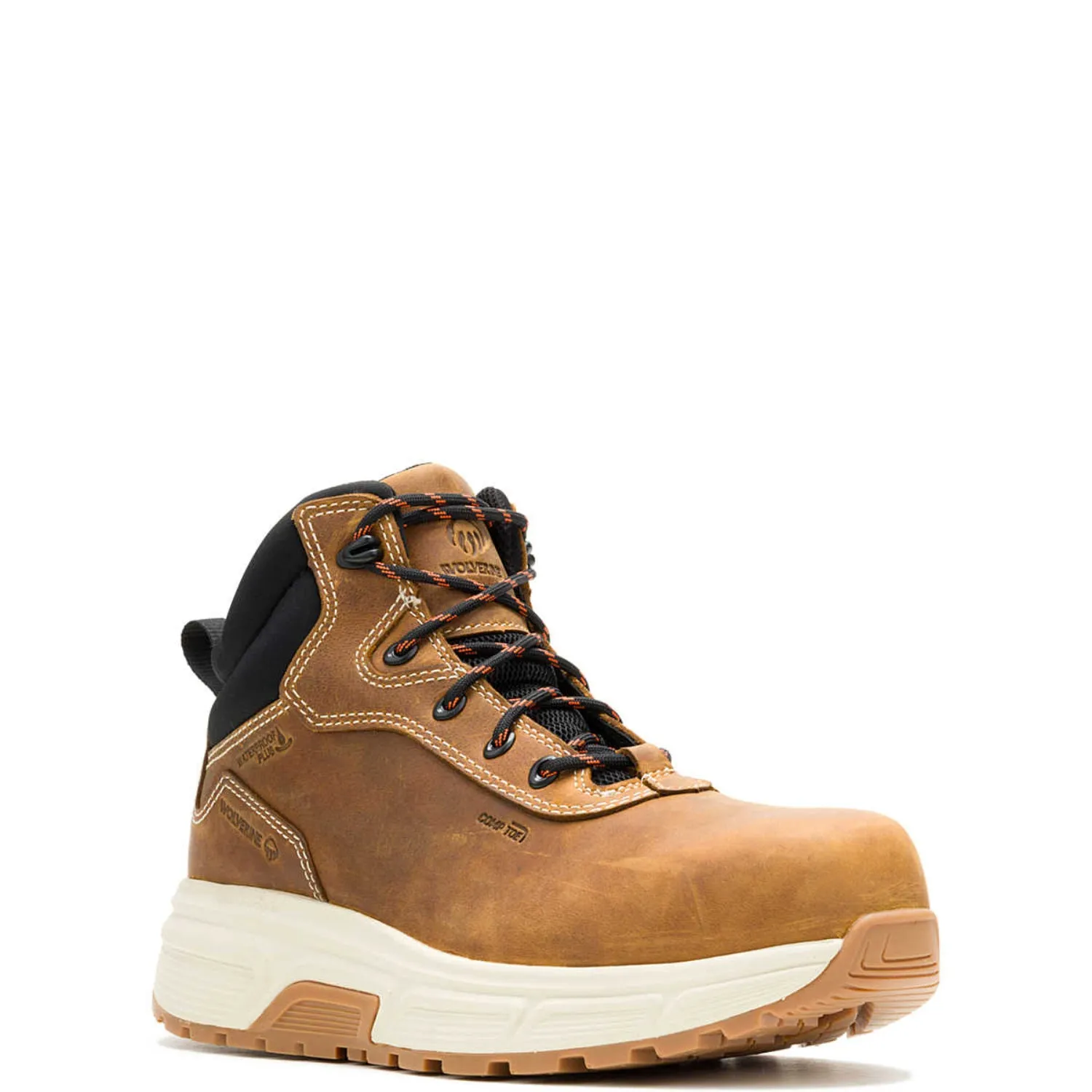 Wolverine Men's Ride Wedge CarbonMAX 6" Waterproof Composite Toe Work Boot sold by Work World product image thumbnail 2