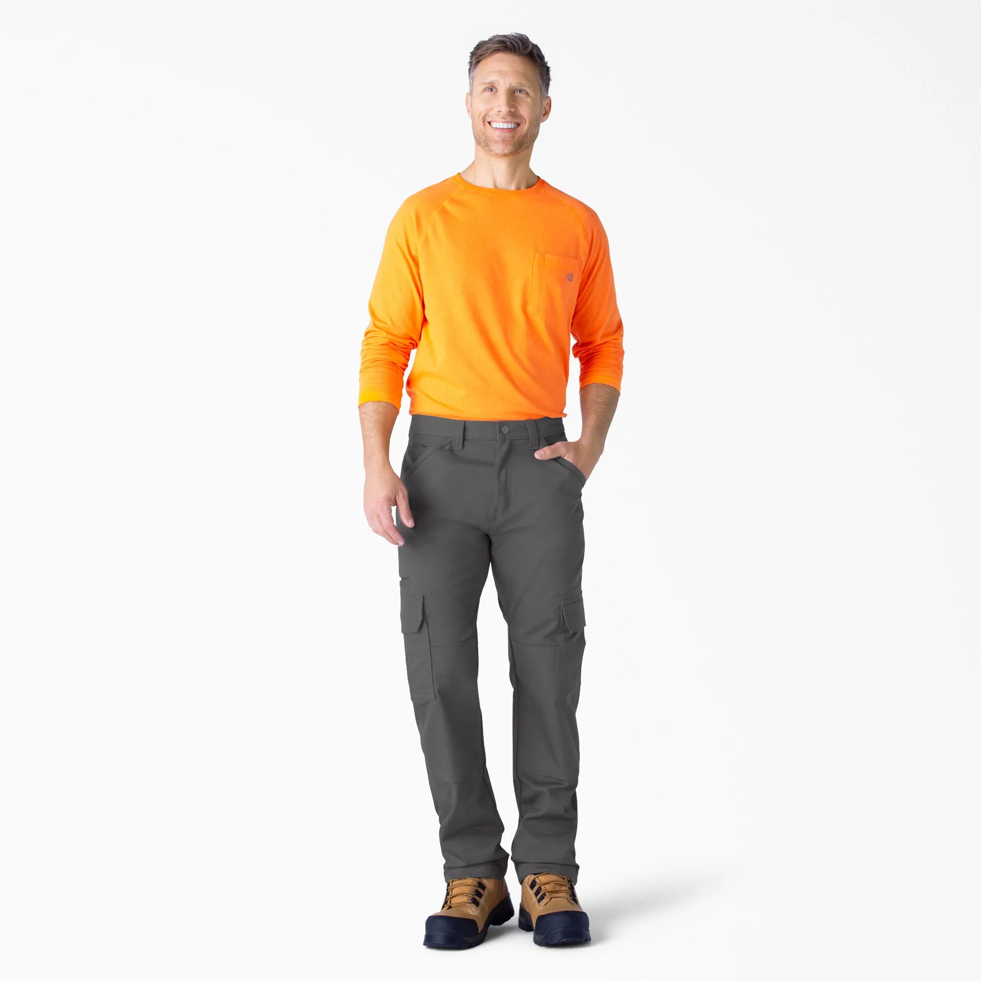 Dickies Men's DuraTech Relaxed Fit Duck Cargo Pant sold by Work World product image thumbnail 3