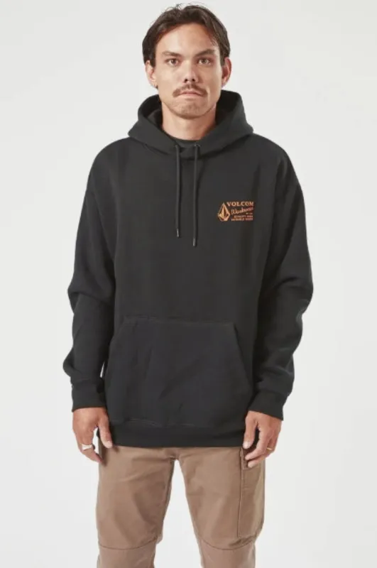 Volcom Men's Logo Graphic Fleece  Pullover Hoodie made by Volcom