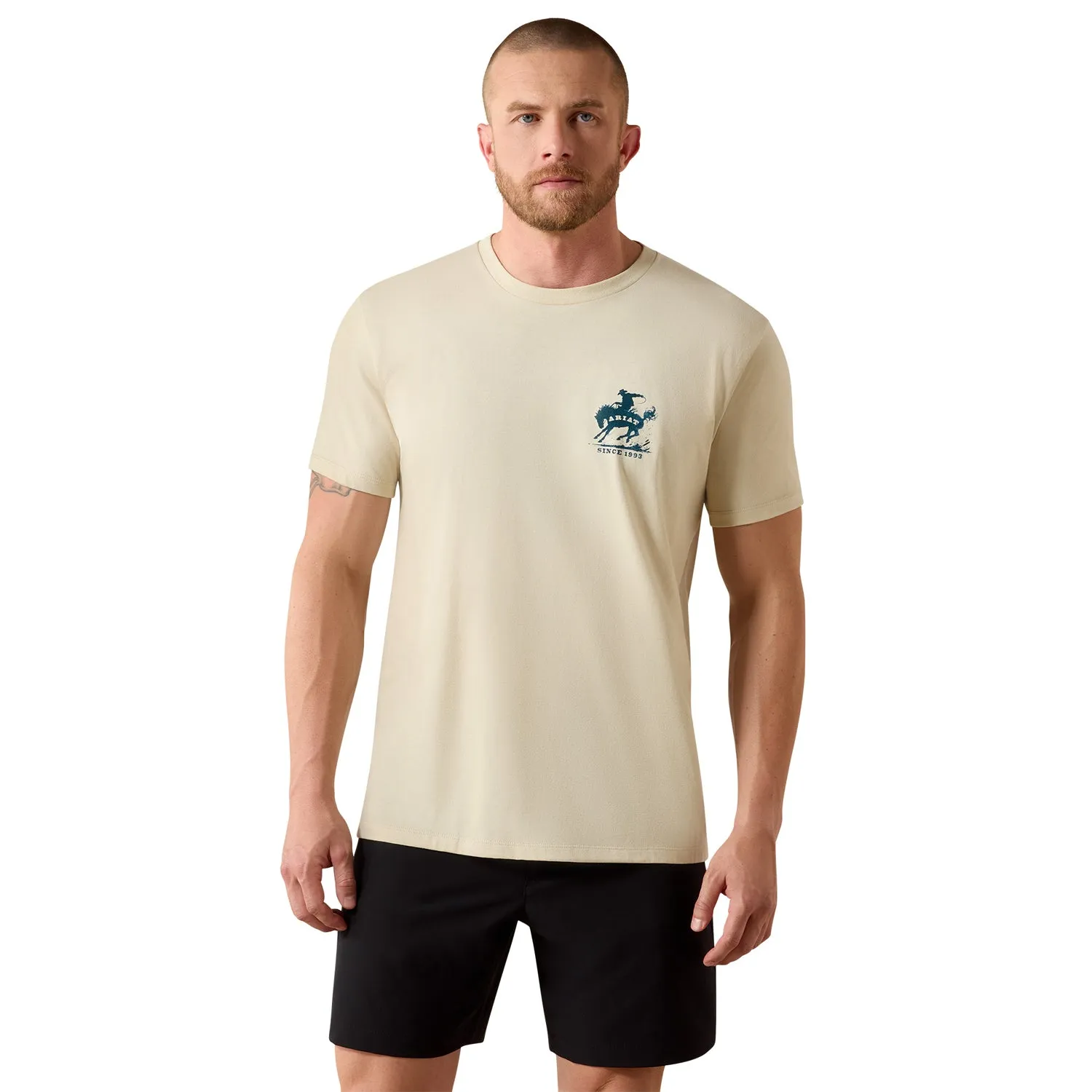 Ariat Men's Split Freedom Painted Classic Fit T-Shirt sold by Work World product image thumbnail 2