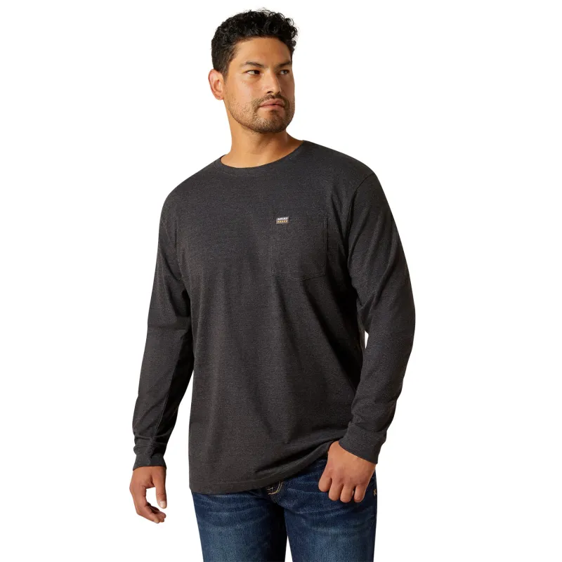 Ariat Men's Rebar Cotton Strong Standard Pocket T-Shirt made by Ariat