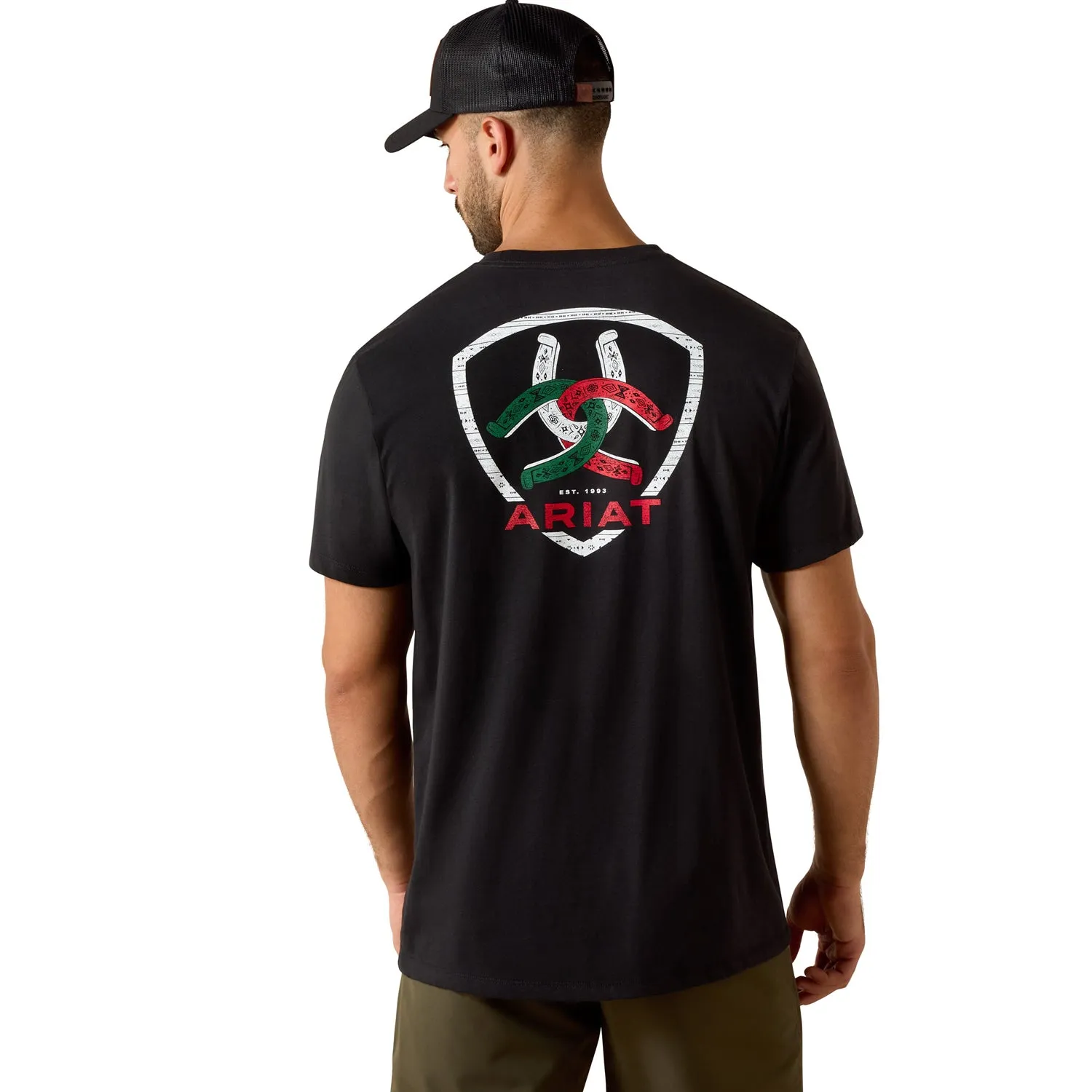 Ariat Men's Tres Herradauras Classic Fit T-Shirt sold by Work World product image thumbnail 2
