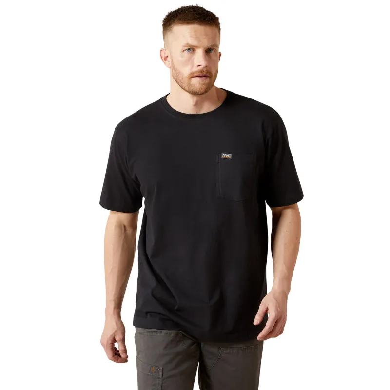 Ariat Men's Rebar Cotton Strong Standard Pocket T-Shirt made by Ariat