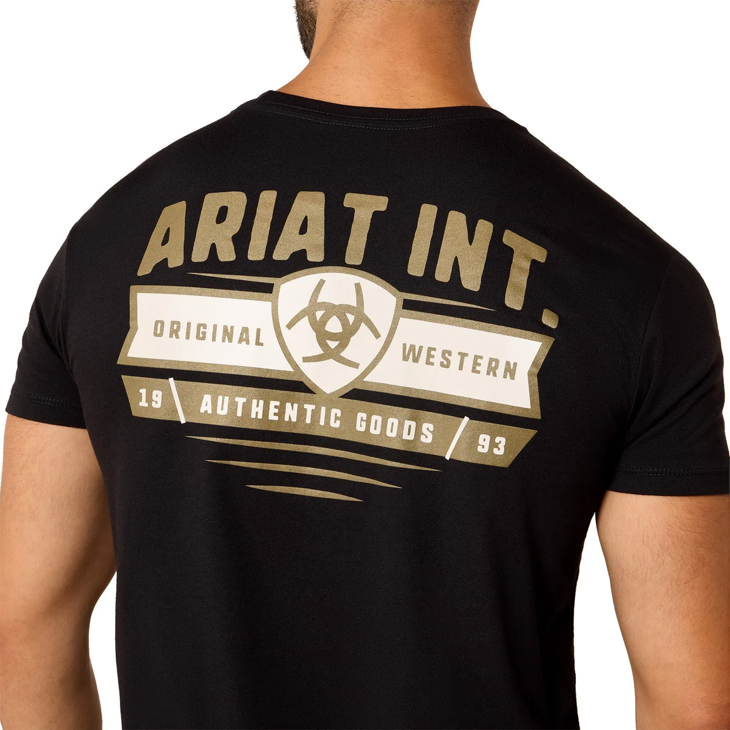 Ariat Men's Banner Badge T-Shirt sold by Work World product image thumbnail 3