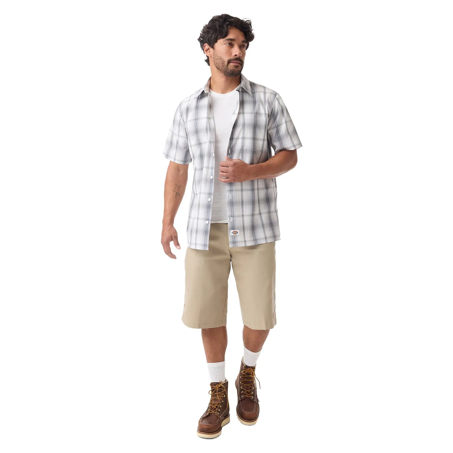 Dickies Men's Plaid Work Shirt sold by Work World product image thumbnail 5