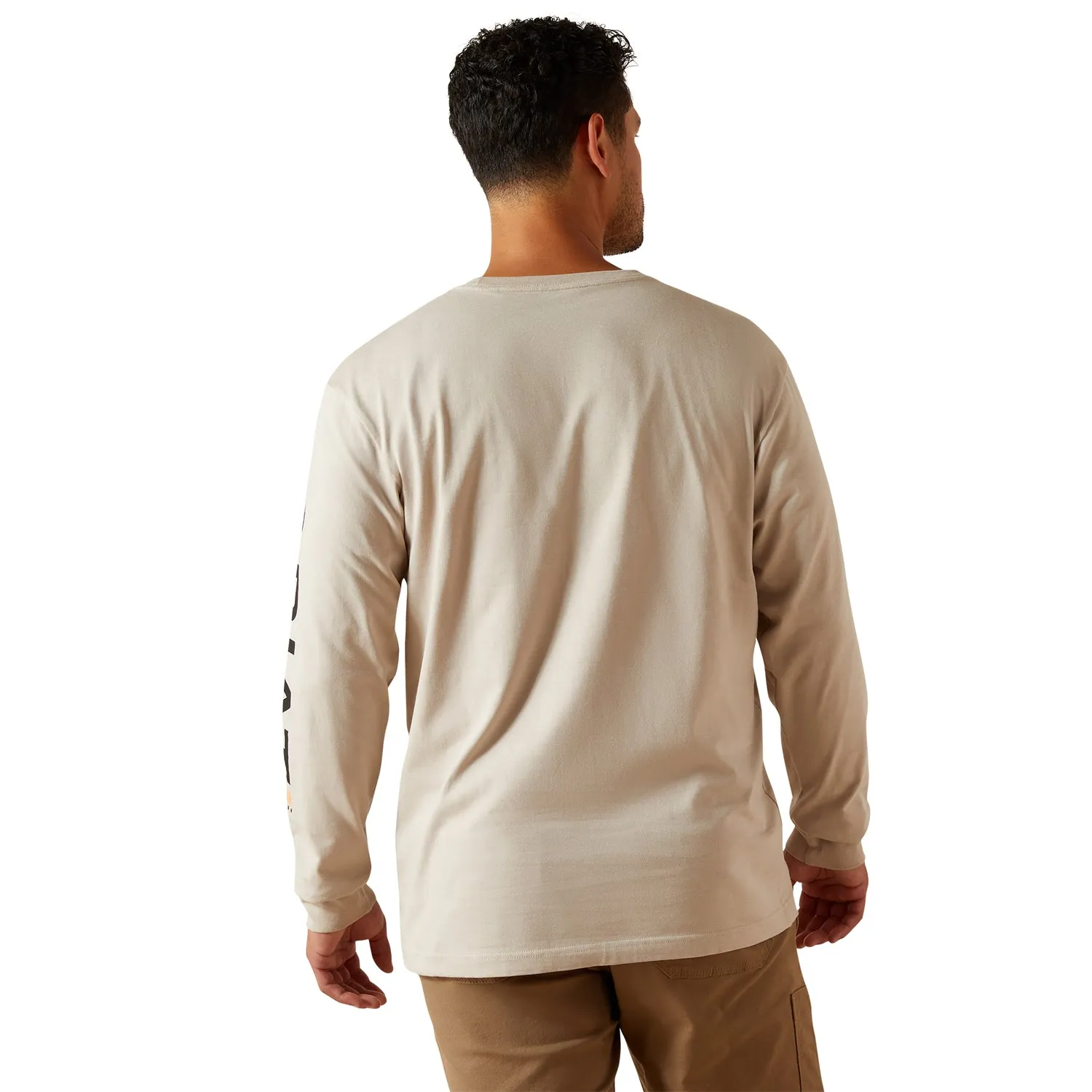 Ariat Men's Rebar Cotton Strong Standard Logo Pocket T-Shirt sold by Work World product image thumbnail 2