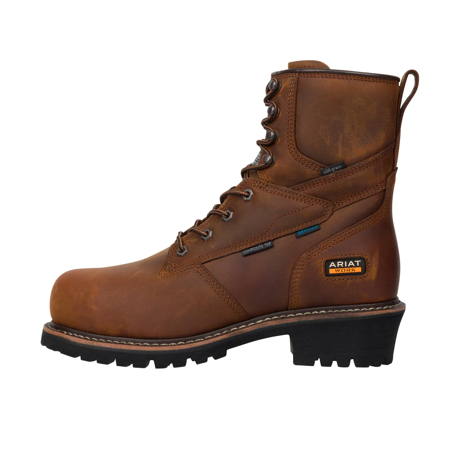 Ariat Men's Logger Shock Shield Waterproof Insulated Comp Toe Work Boot sold by Work World product image thumbnail 2