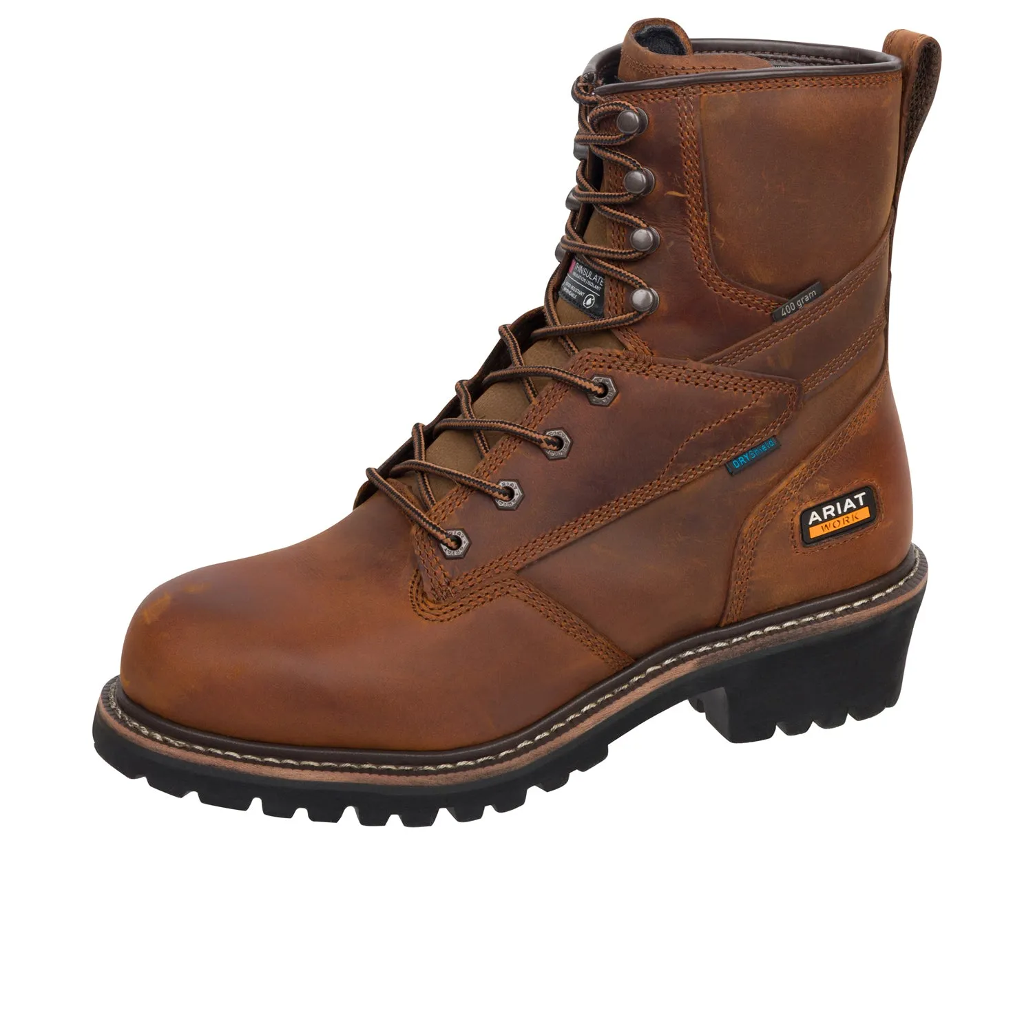 Ariat Men's Logger Shock Shield Waterproof Insulated Work Boot sold by Work World product image thumbnail 5