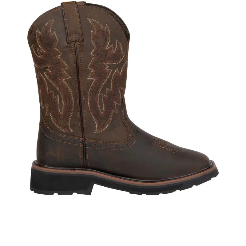 Wolverine Men's Rancher Square-Toe Wellington made by Wolverine