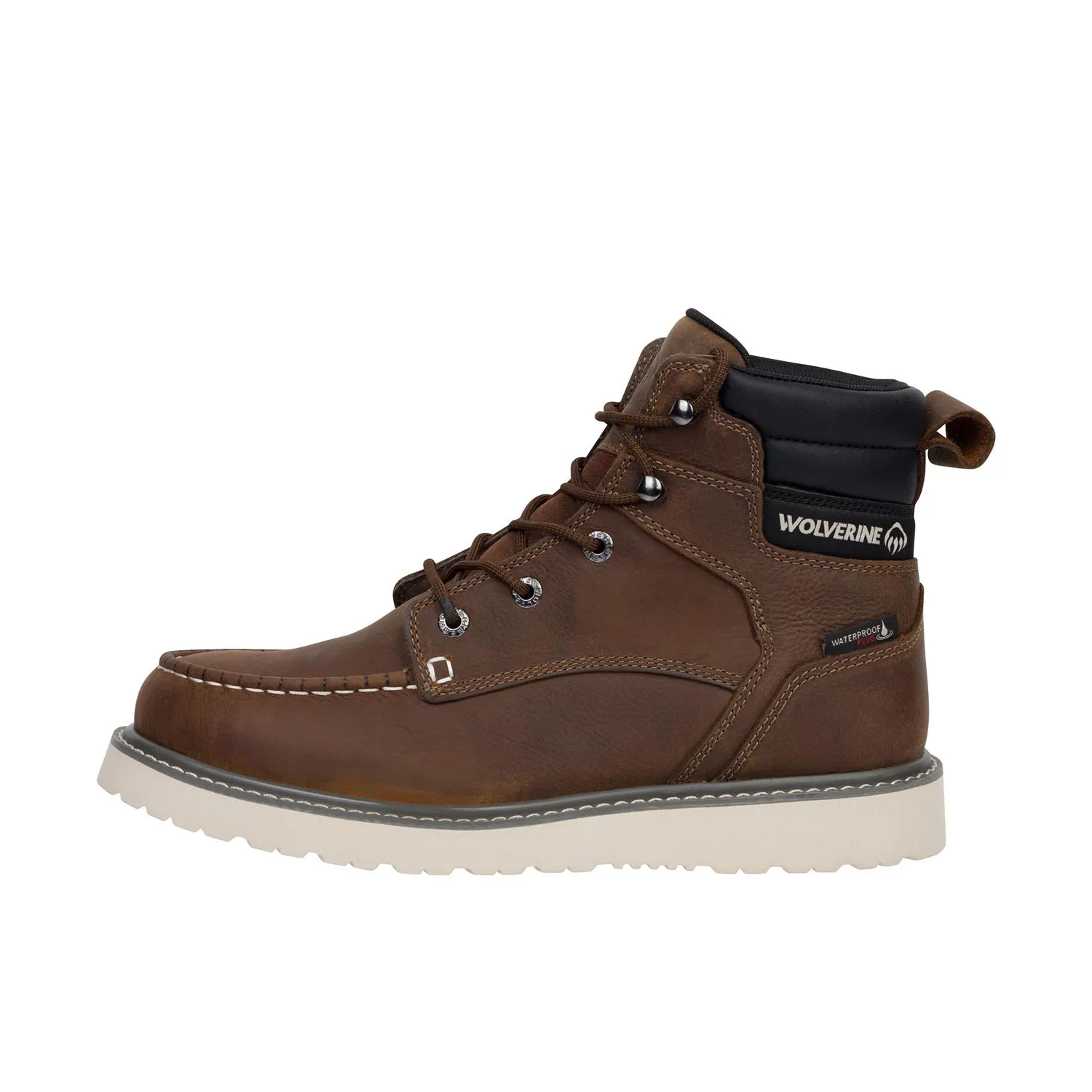 Wolverine Men's Trade Wedge 6" Moc-Toe Work Boot sold by Work World product image thumbnail 2