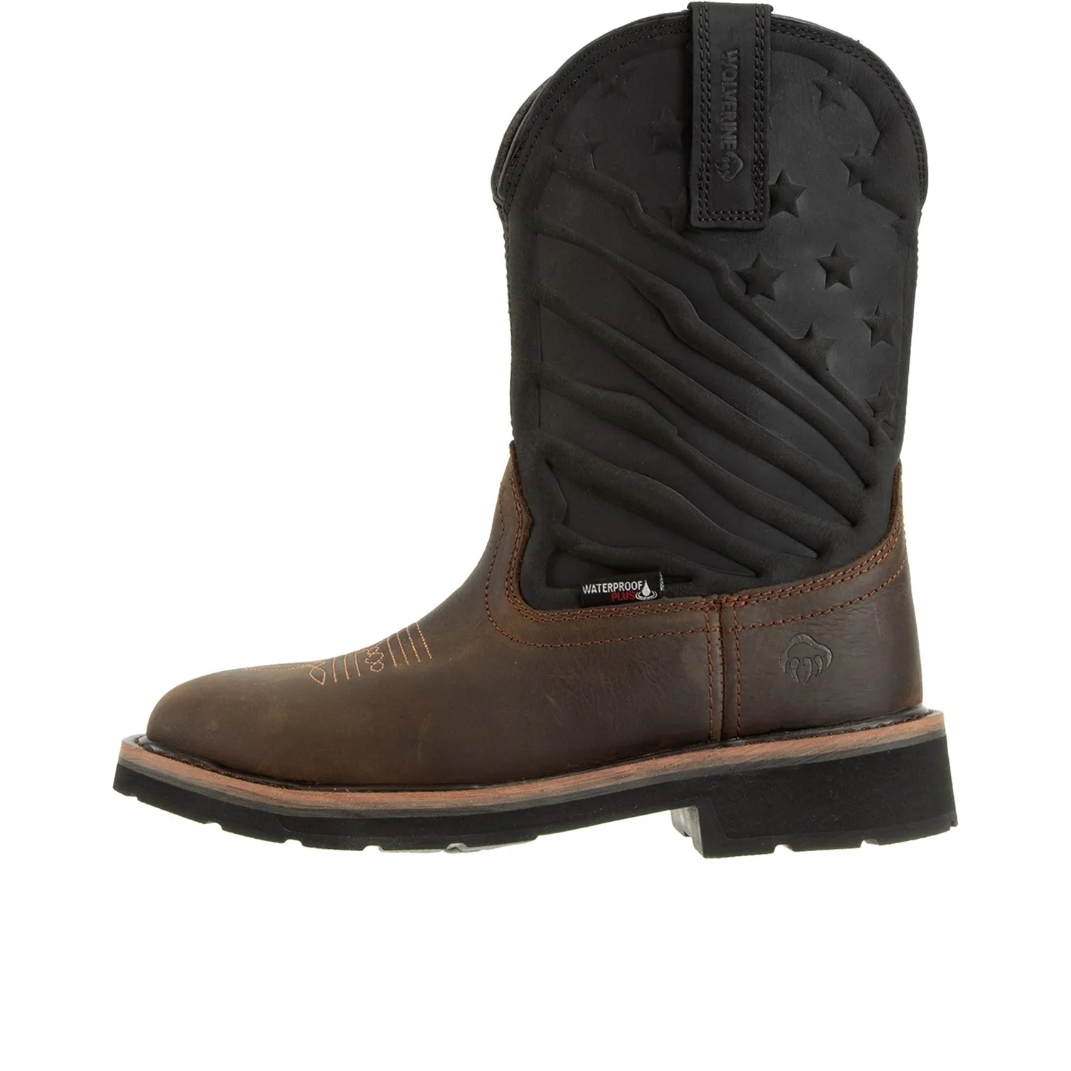 Wolverine Men's Rancher Flag LX Steel-Toe Wellington Work Boot sold by Work World product image thumbnail 2