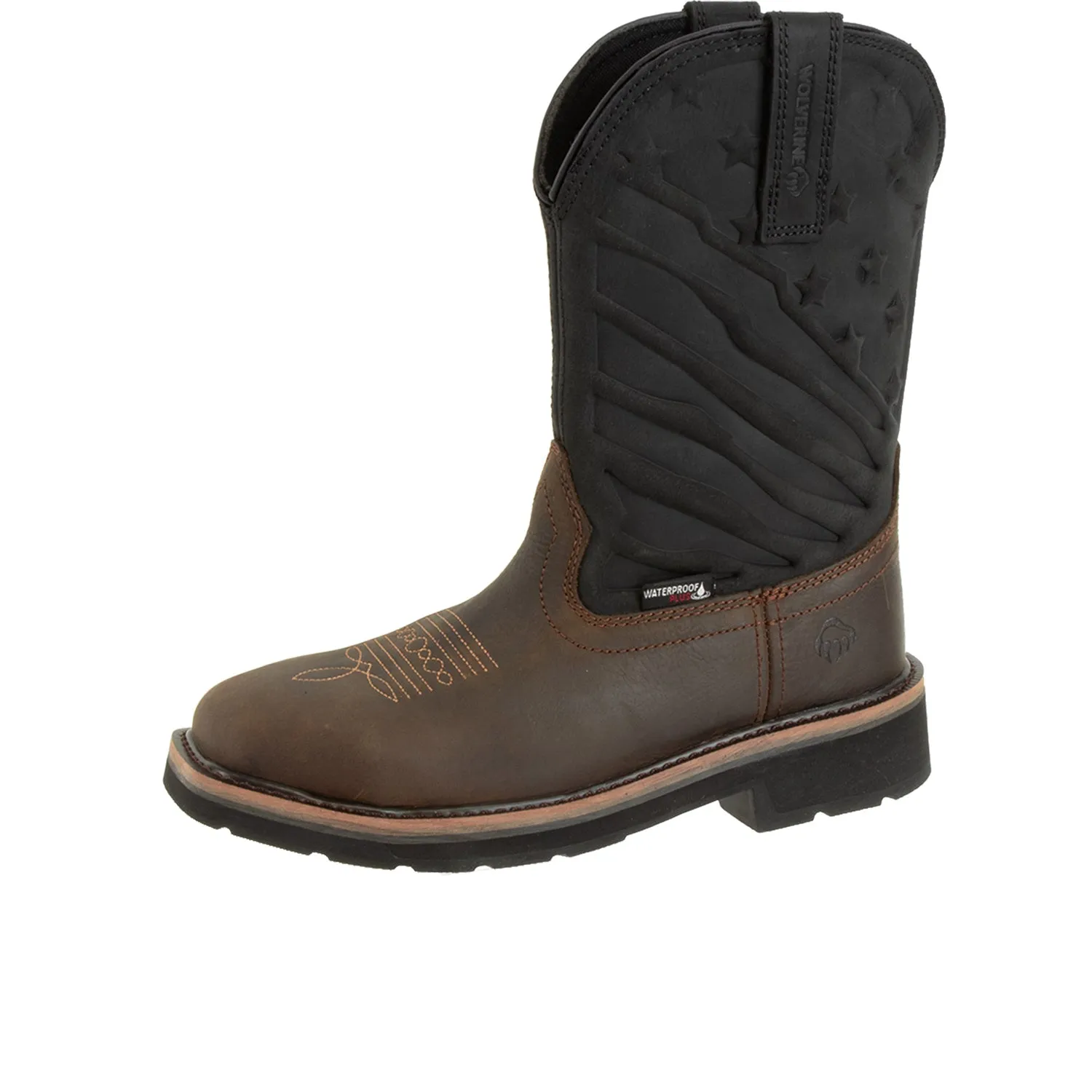 Wolverine Men's Rancher Flag LX Steel-Toe Wellington Work Boot sold by Work World product image thumbnail 5