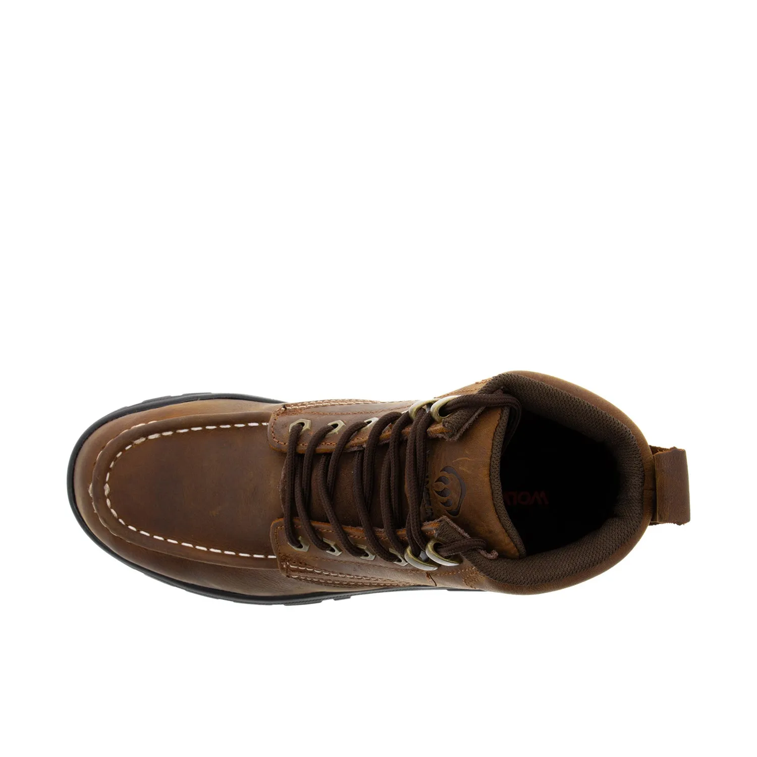 Wolverine Men's Carlsbad 6" Moc-Toe Steel-Toe Work Boot sold by Work World product image thumbnail 3