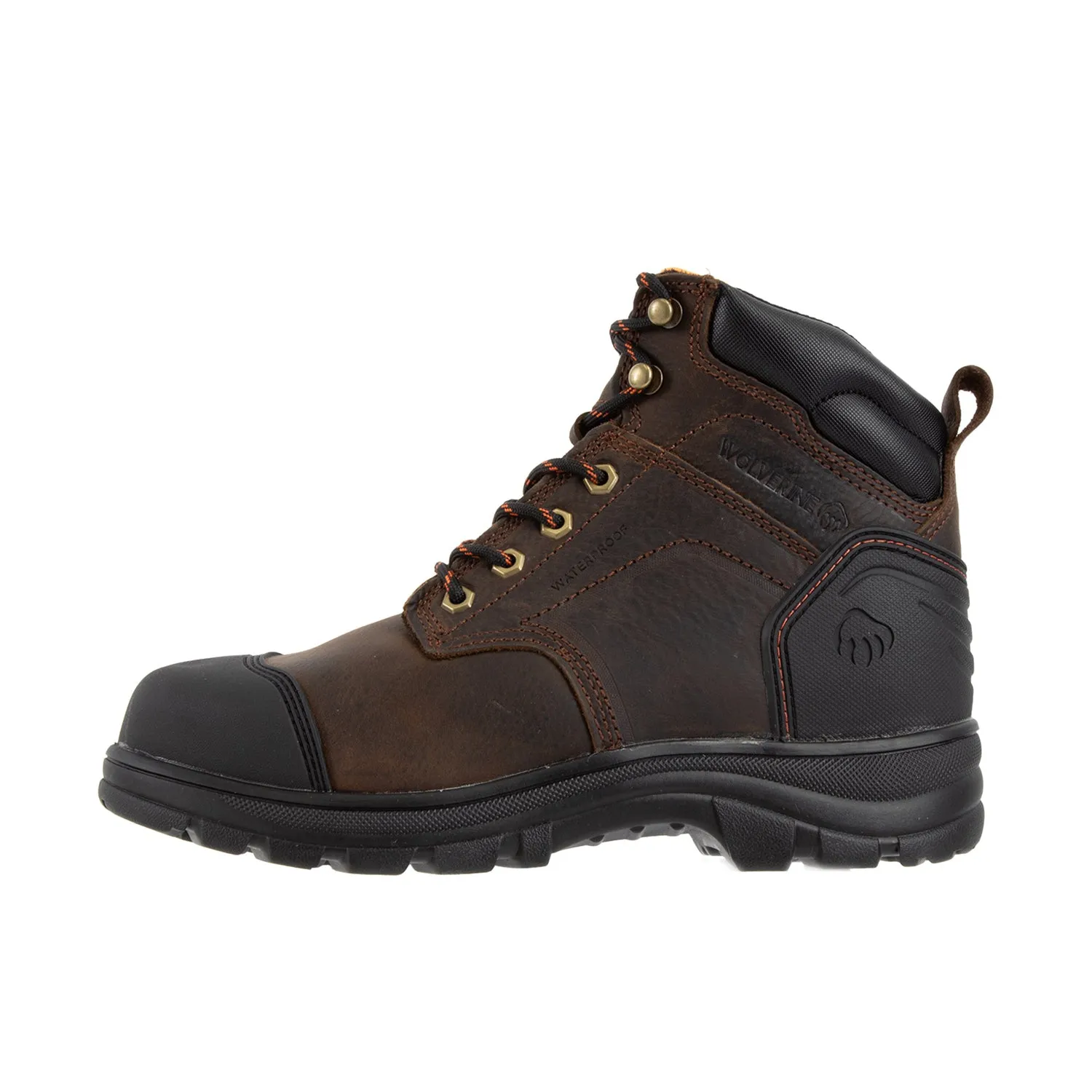 Wolverine Men's Carlsbad Cap-Toe 6" Steel-Toe Work Boot sold by Work World product image thumbnail 2