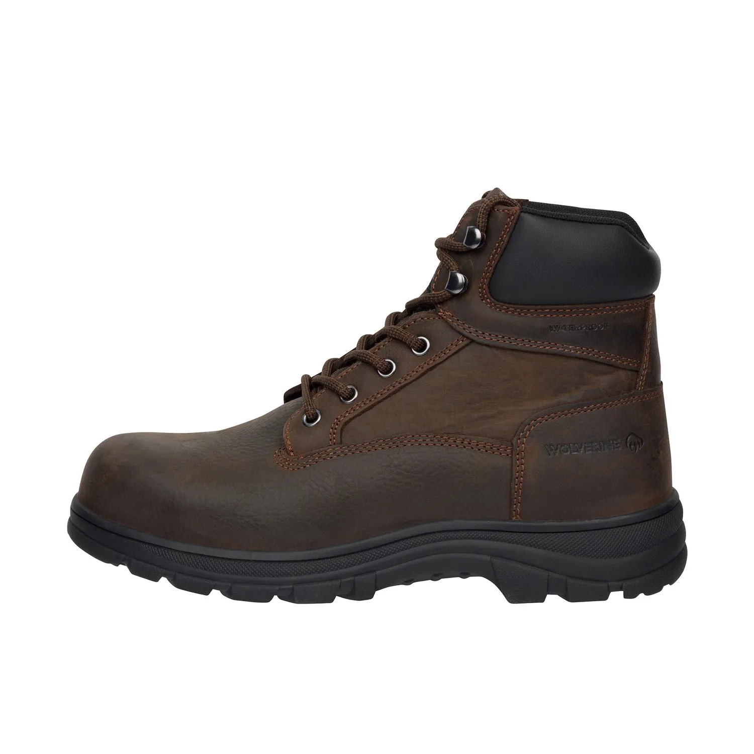Wolverine Men's Carlsbad Waterproof 6" Steel-Toe Work Boot sold by Work World product image thumbnail 2